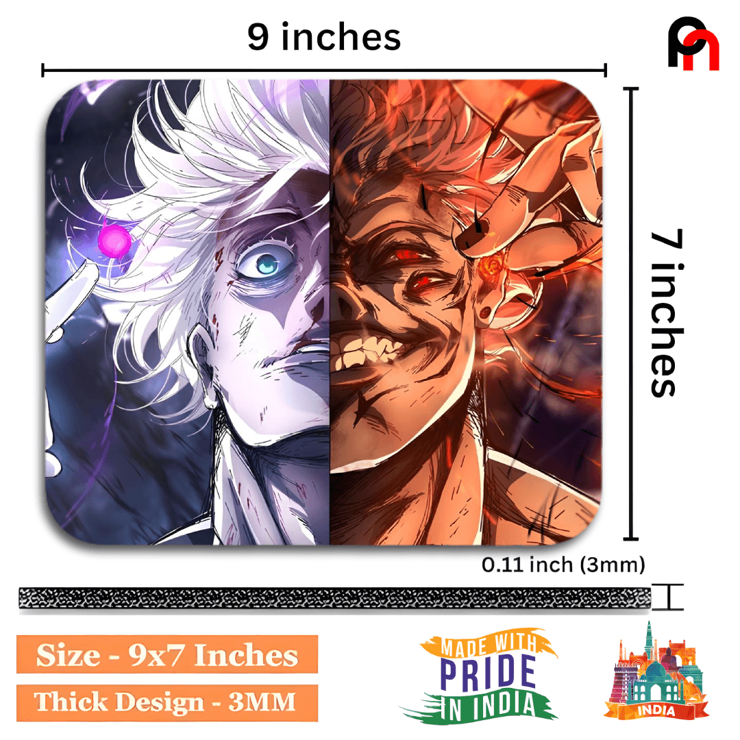 SATORO GOJO x SUKUNA || JUJUTSU KAISEN || MOUSEPAD