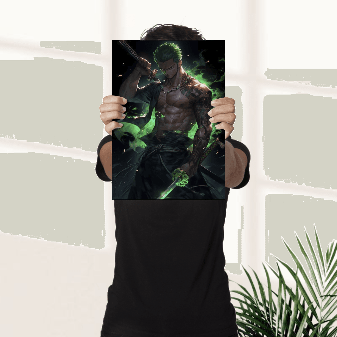 ZORO ONE PICE || ANIME POSTERS || ONE PICE #4