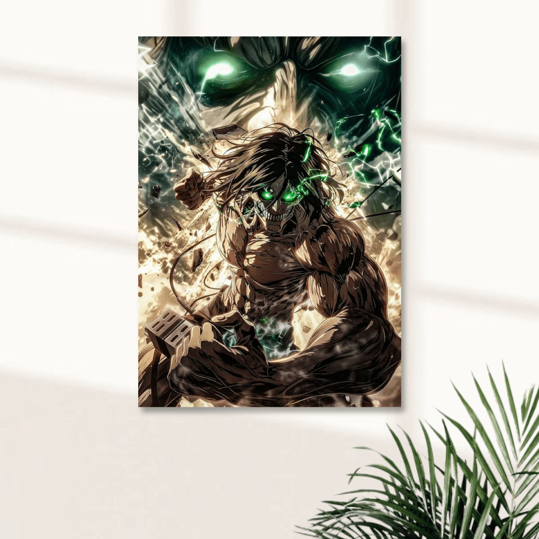 EREN JAEGER || ANIME POSTERS || ATTACK ON TITAN #2