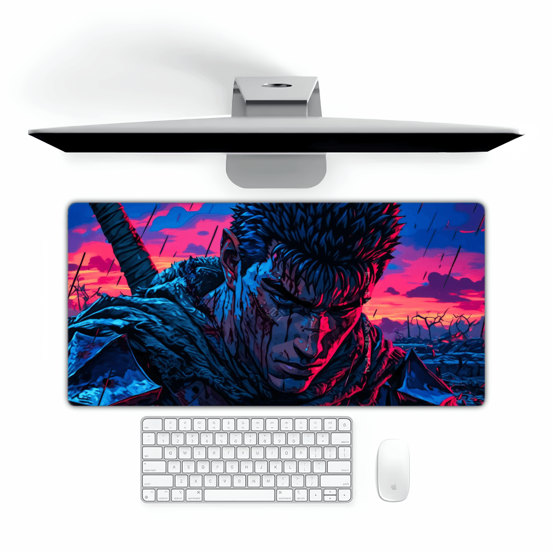 Berserk Anime Desk Mat Extra Large (23x11x3) Printed Anime Deskmat || BERSERK