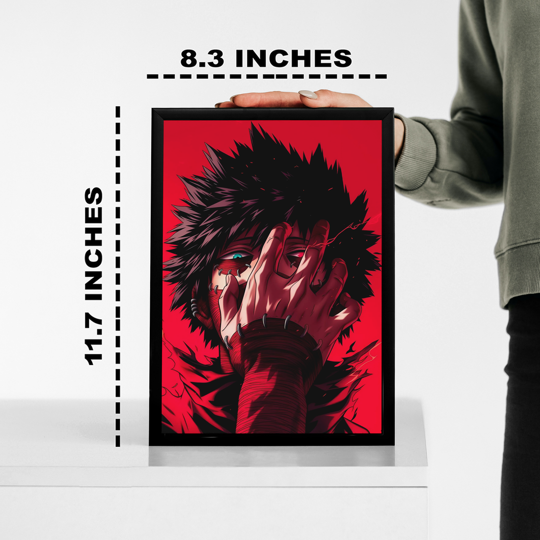 Dabi My Hero Academia Anime Frame [ 11.7x8.3 INCHES ] || My Hero Academia