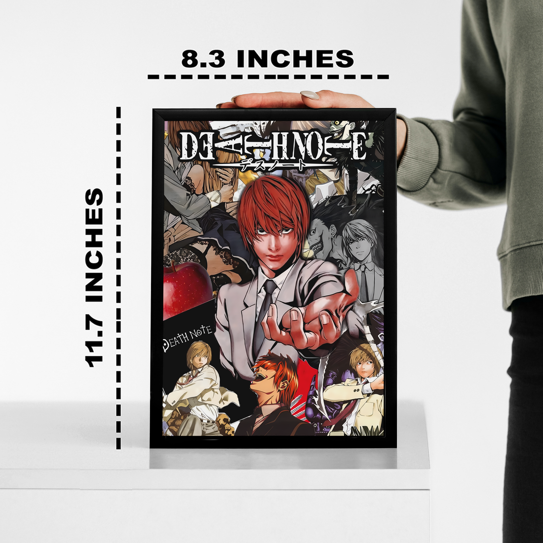 Light Yagami Anime Frame [ 11.7x8.3 INCHES ] || DEATH NOTE