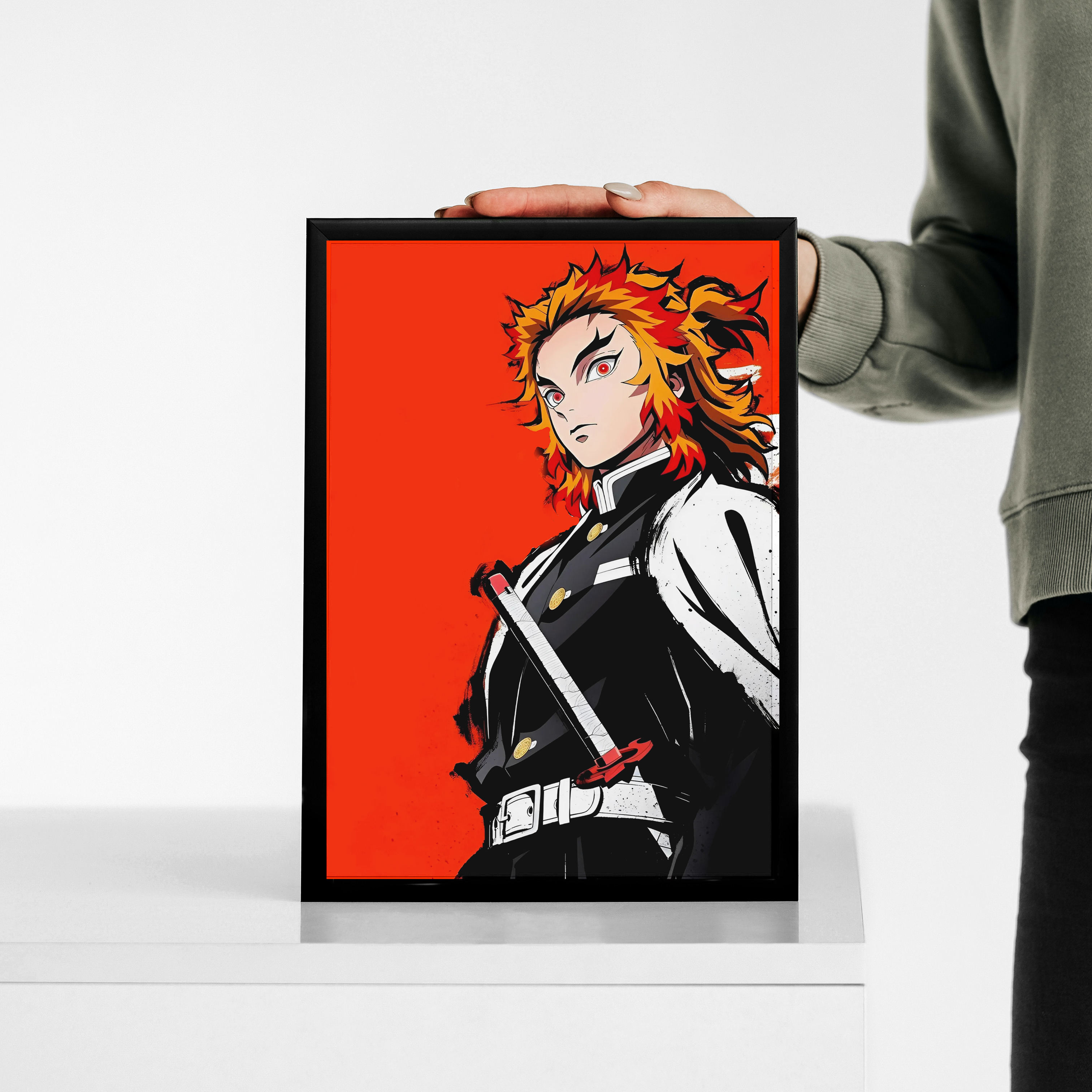 Rengoku Anime Frame [ 11.7x8.3 INCHES ] || DEMON SLAYER
