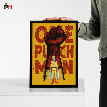 One-Punch Man Saitama Anime Frame [ 11.7x8.3 INCHES ] || ONE-PUNCH MAN #2