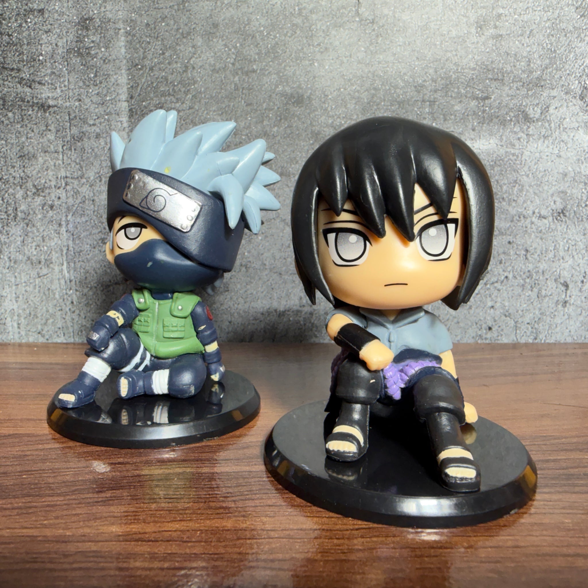 Sasuke Uchiha x Kakashi Hatake Miniature Set of 2 Action Figure || NARUTO