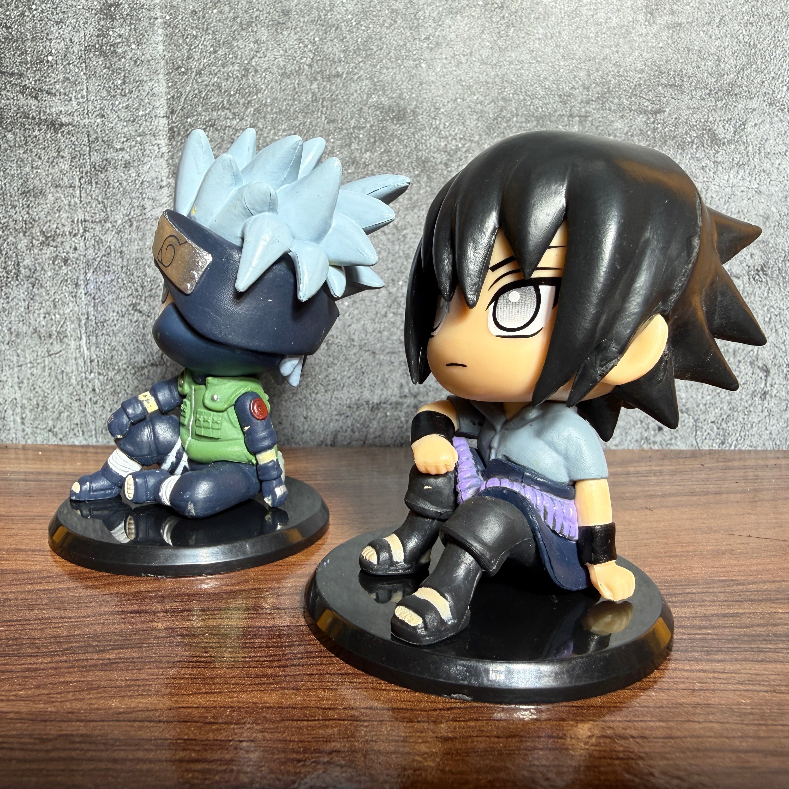Sasuke Uchiha x Kakashi Hatake Miniature Set of 2 Action Figure || NARUTO