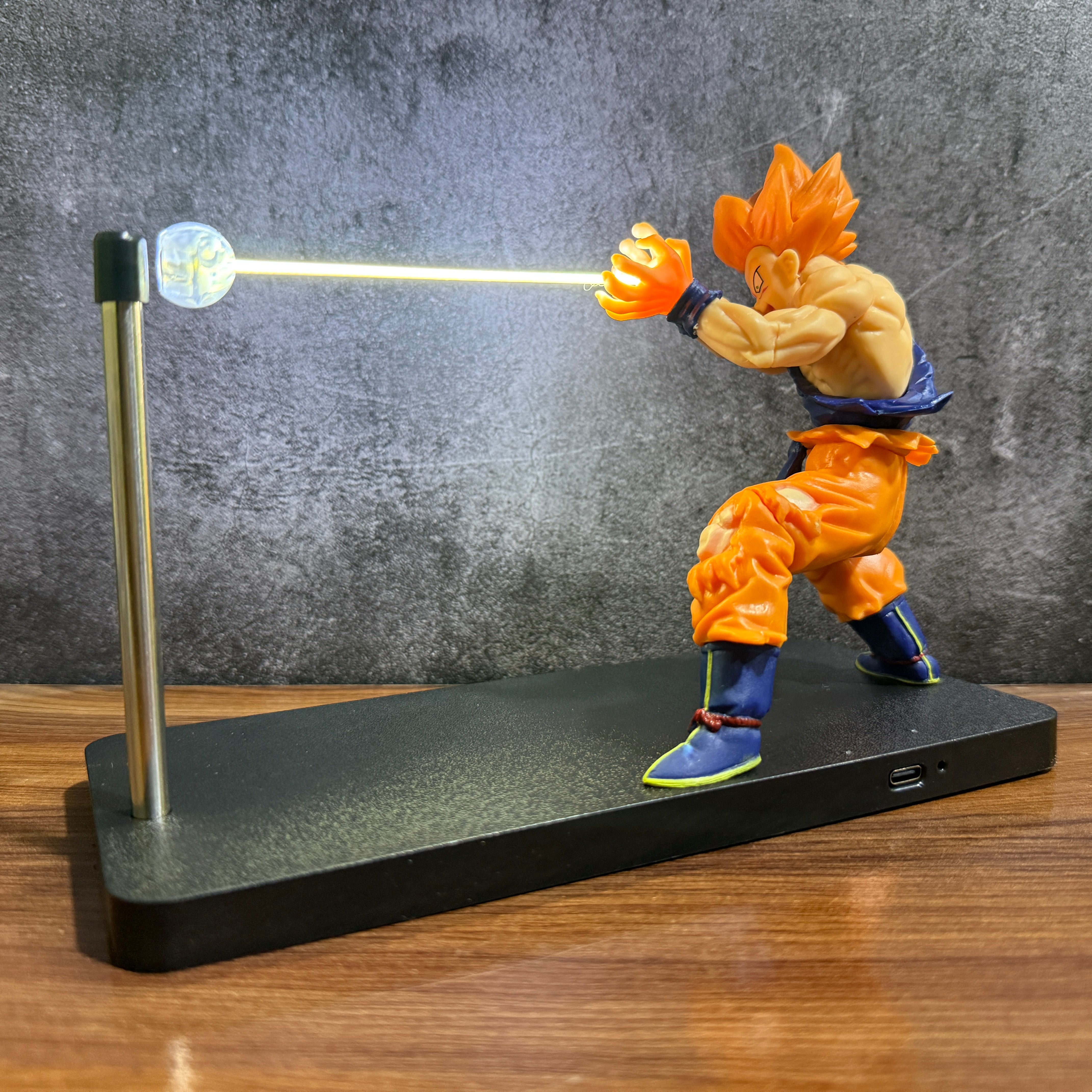 Epic Dragon Ball Z Goku Kamehameha Magnetic Levitating LED Night Light & Desk Lamp Action Figure || DRAGON BALL Z