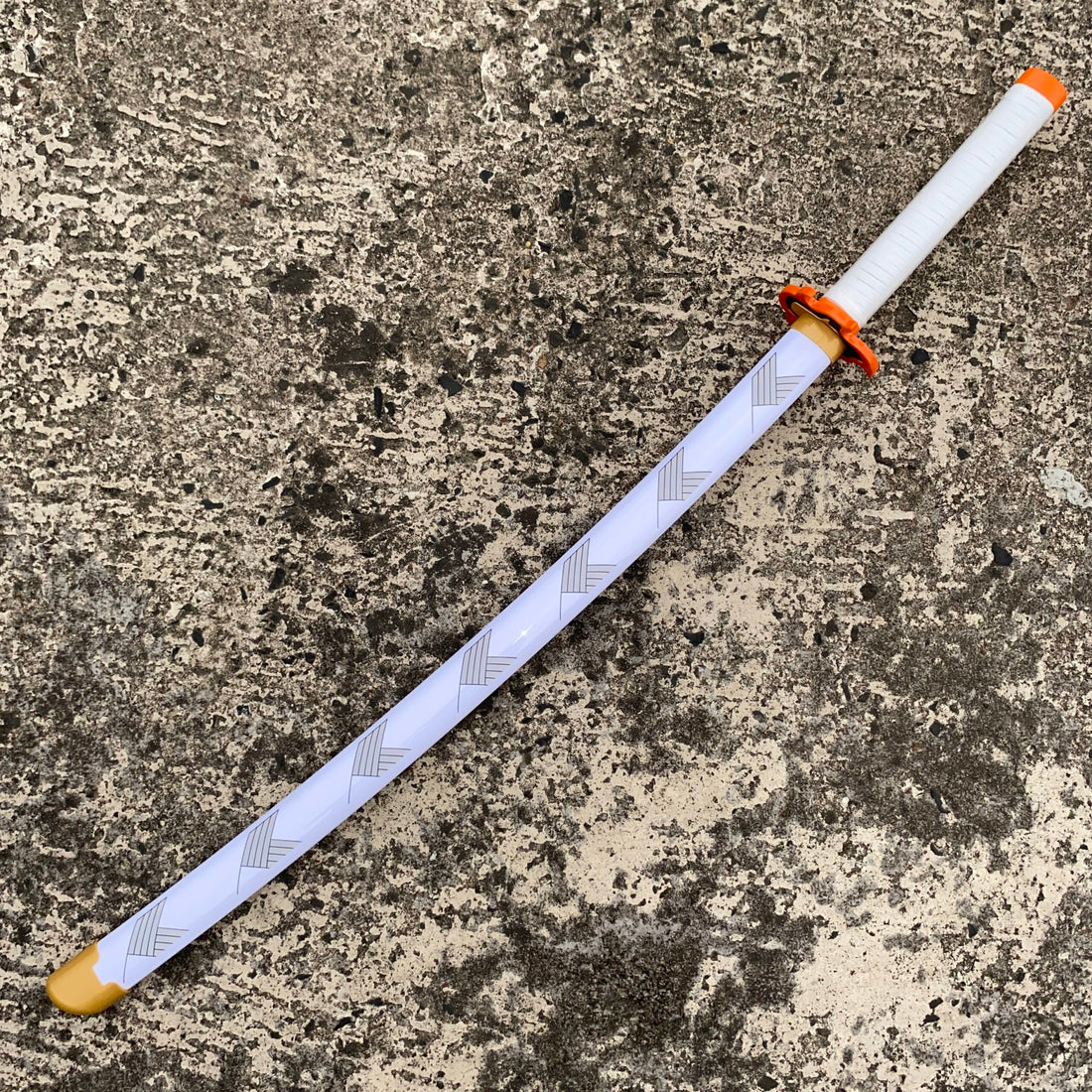 Demon Slayer Kyojuro Rengoku Cosplay Replica Premium Life Size Wooden Katana [104 CM] || DEMON SLAYER