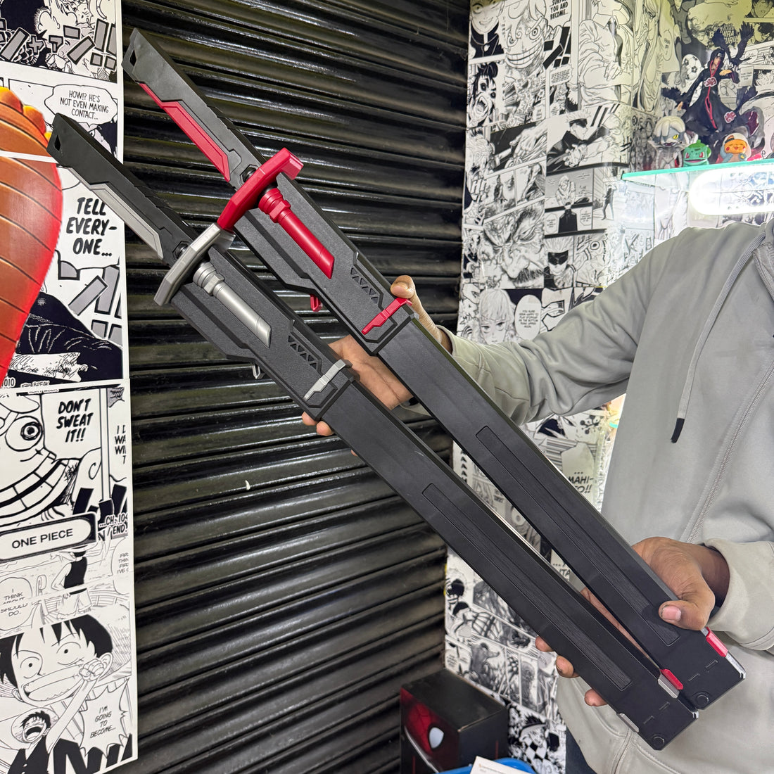 Premium Sparking LED Sword | Trending Katana | Swords with sparks + smoke + light | Rechargeable LED Katana