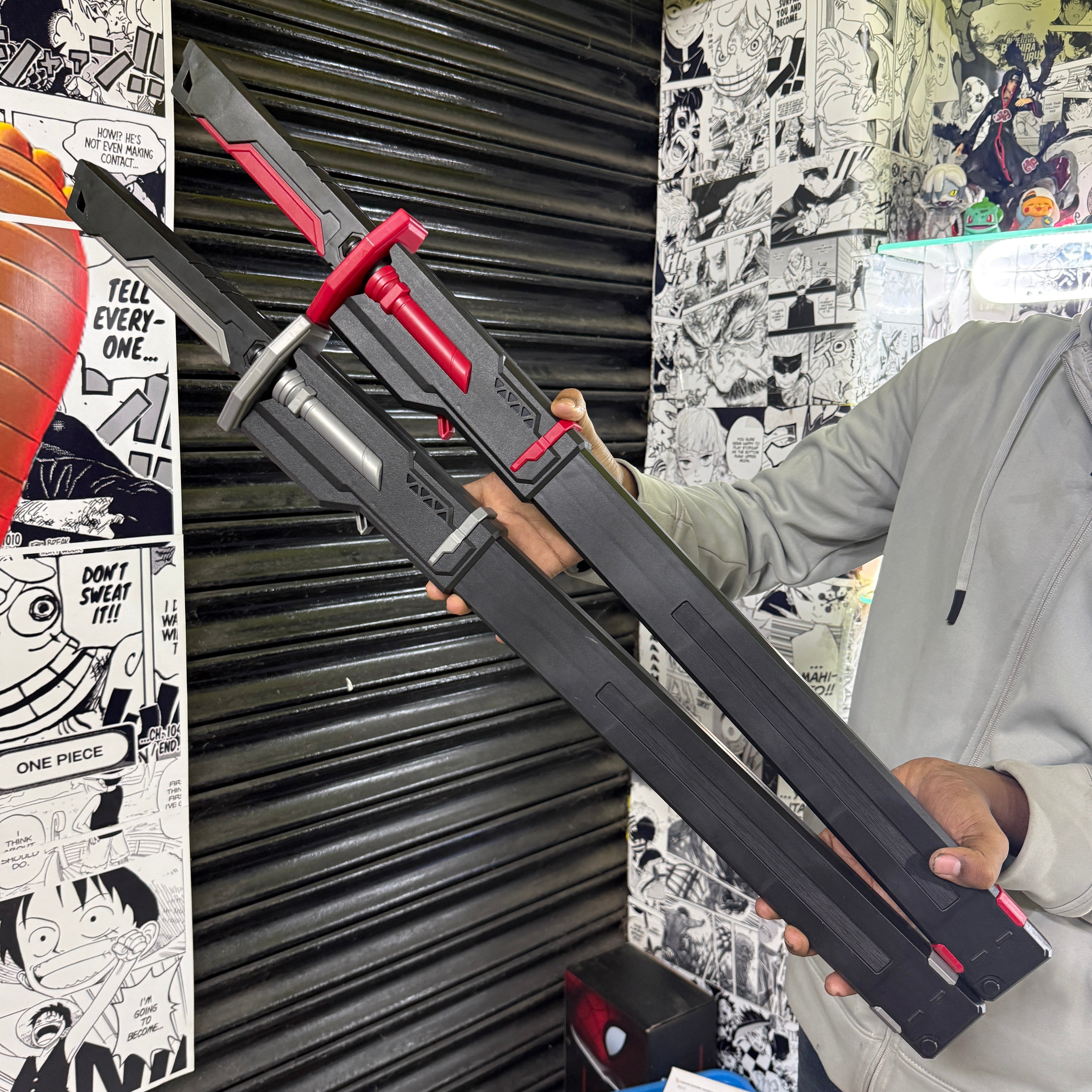 Premium Sparking LED Sword | Trending Katana | Swords with sparks + smoke + light | Rechargeable LED Katana