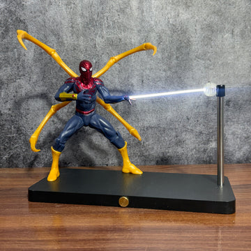 Epic SPIDER-MANN Magnetic Levitating LED Night Light & Desk Lamp Action Figure (GOLD) || MARVEL