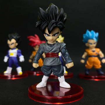 Dragon Ball Z Black Goku Miniature Action figure PVC (7.4cms) || Dragon Ball Z #17
