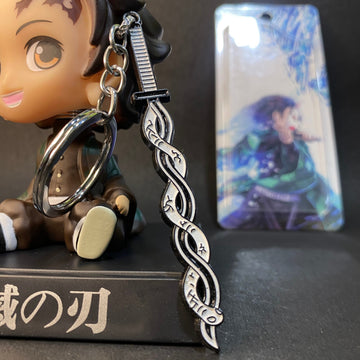 Partial Payment for Demon Slayer Obanai Sword Metal Sword [10 cm] Keychain Keyring || DEMON SLAYER (Partial COD) 1756619157-773