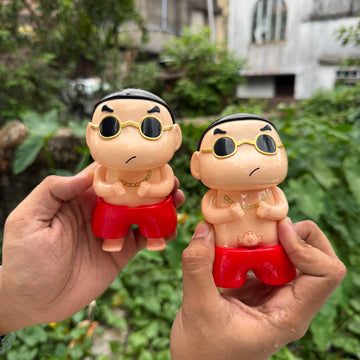 Shinchan Susu Boy || Shinchan Water Prank Toy || Shin-chan Iconic "Boss" Avatar with Sunglasses & Gold Chain