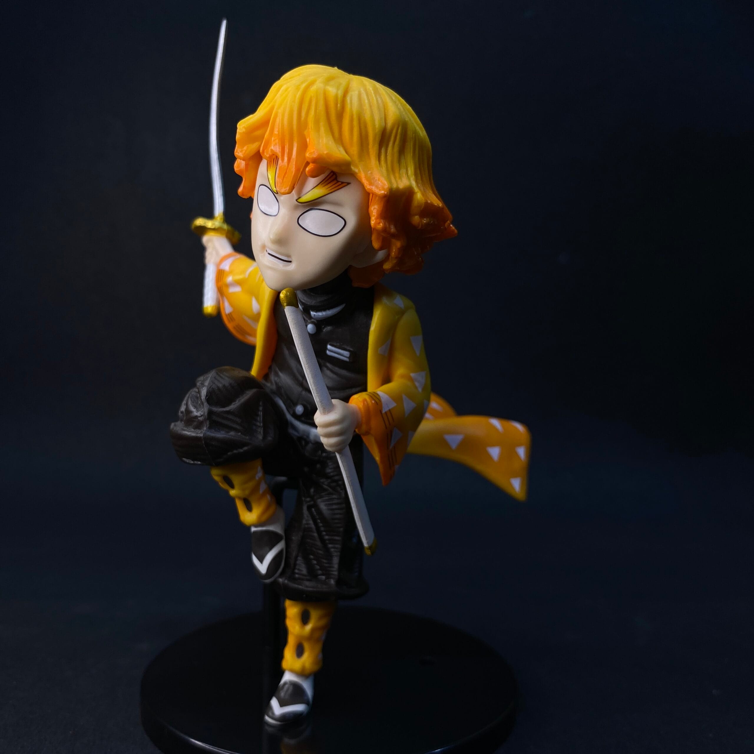Demon Slayer Zenitsu Agatsuma Anime Action Figure PVC [14 cm] || DEMON SLAYER