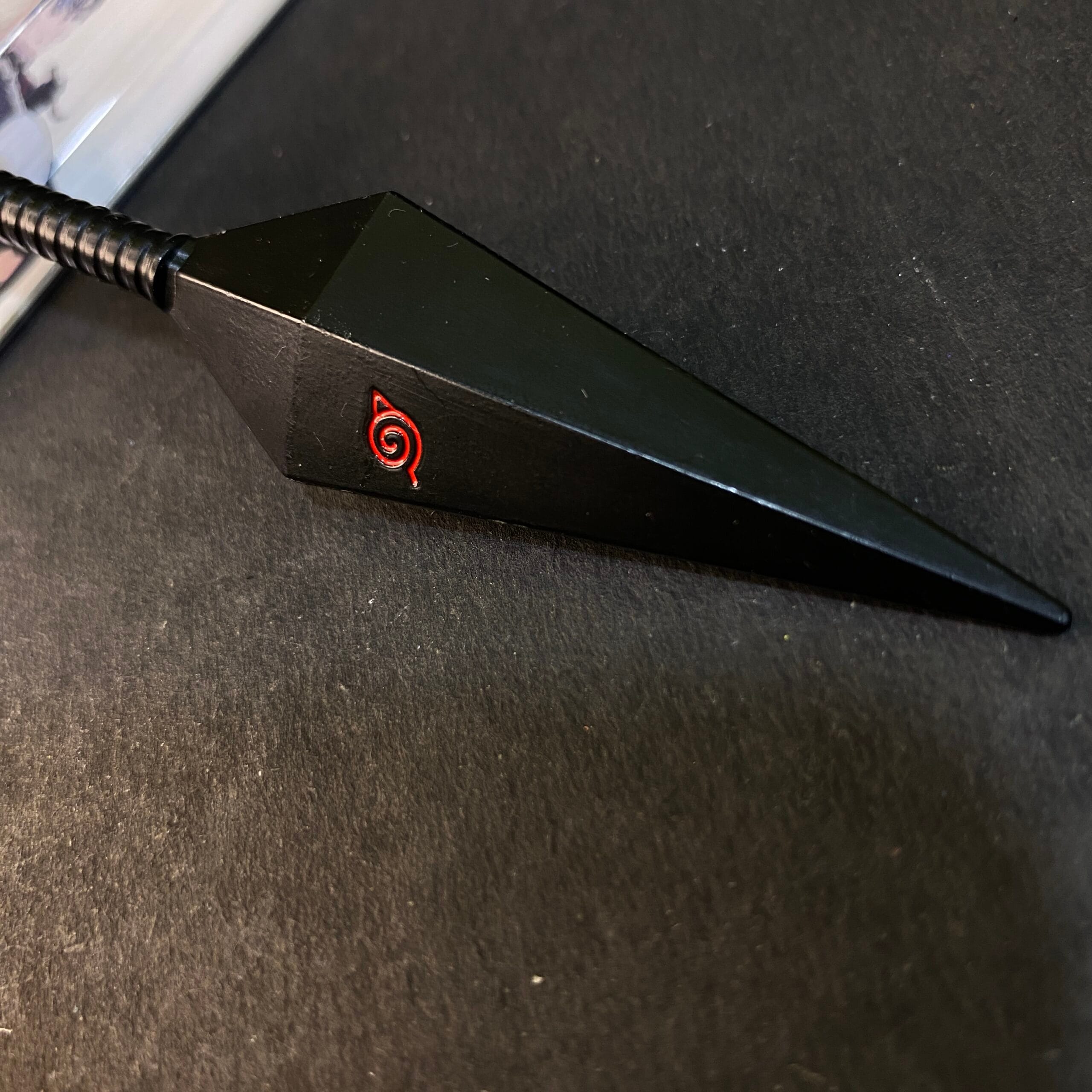 NARUTO METAL KUNAI WEAPON SASUKE UCHIHA [16 cm] KNIFE MODEL 3 || NARUTO
