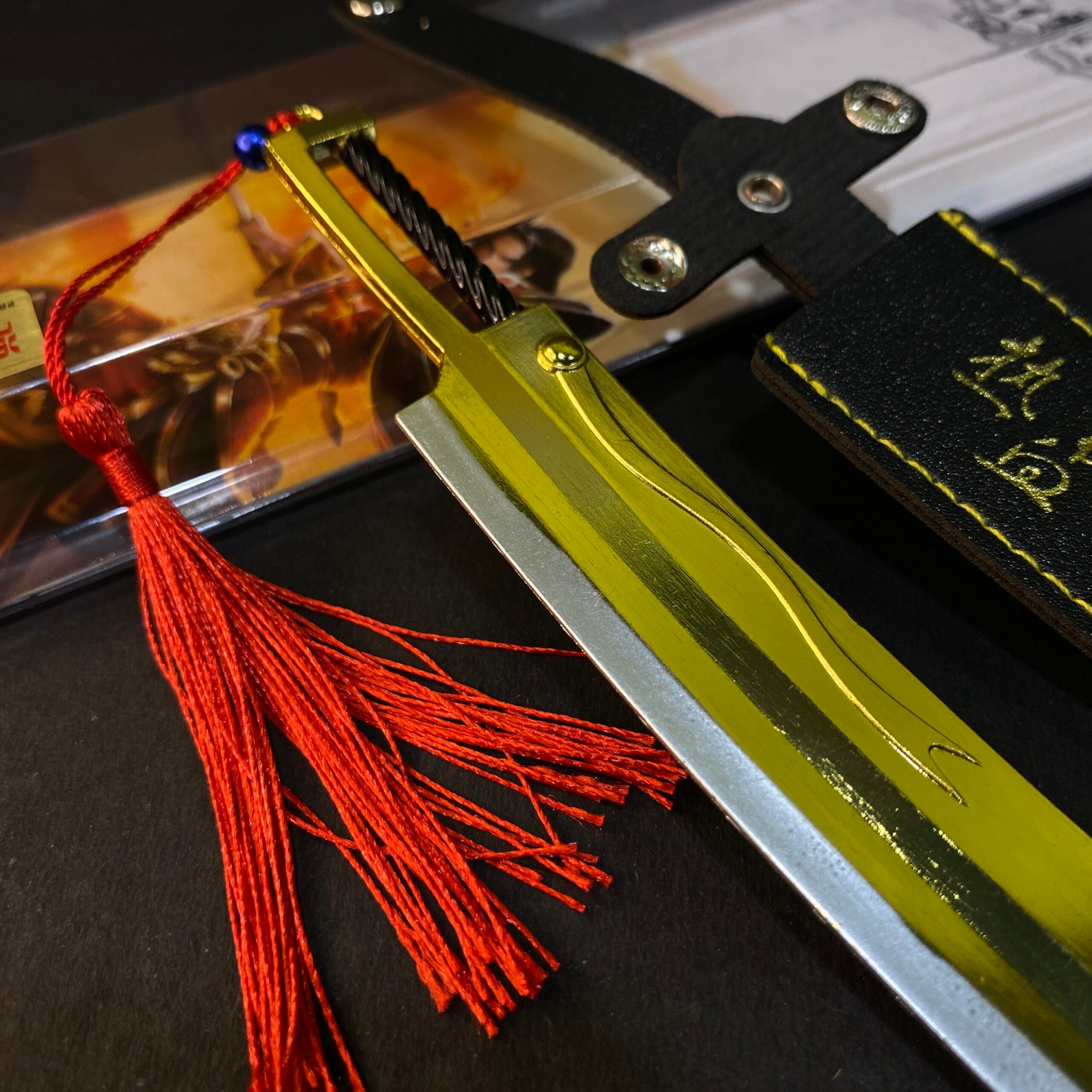 KOREAN PREMIUM METAL SWORD WEAPON [18.5 cm] KNIFE || THE LEGEND OF MIR