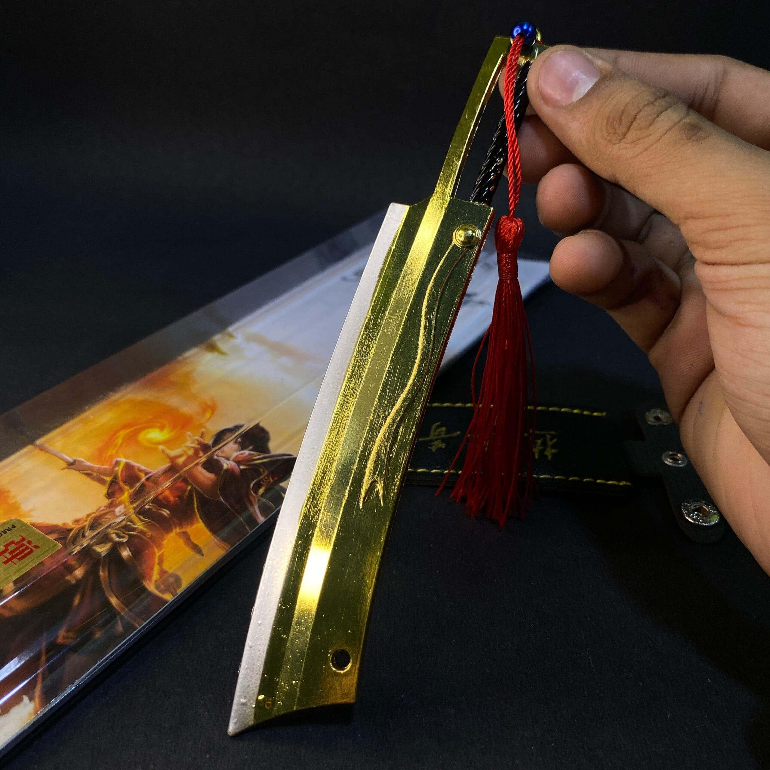 KOREAN PREMIUM METAL SWORD WEAPON [18.5 cm] KNIFE || THE LEGEND OF MIR