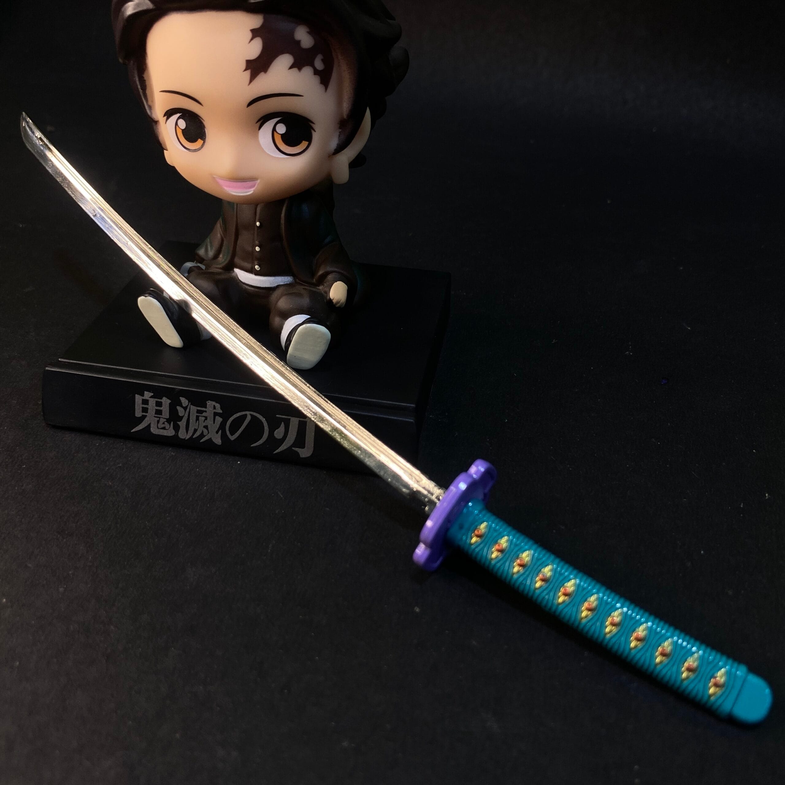 DEMON SLAYER KATANA WITH PUSH BUTTON [25 CM] || DEMON SLAYER