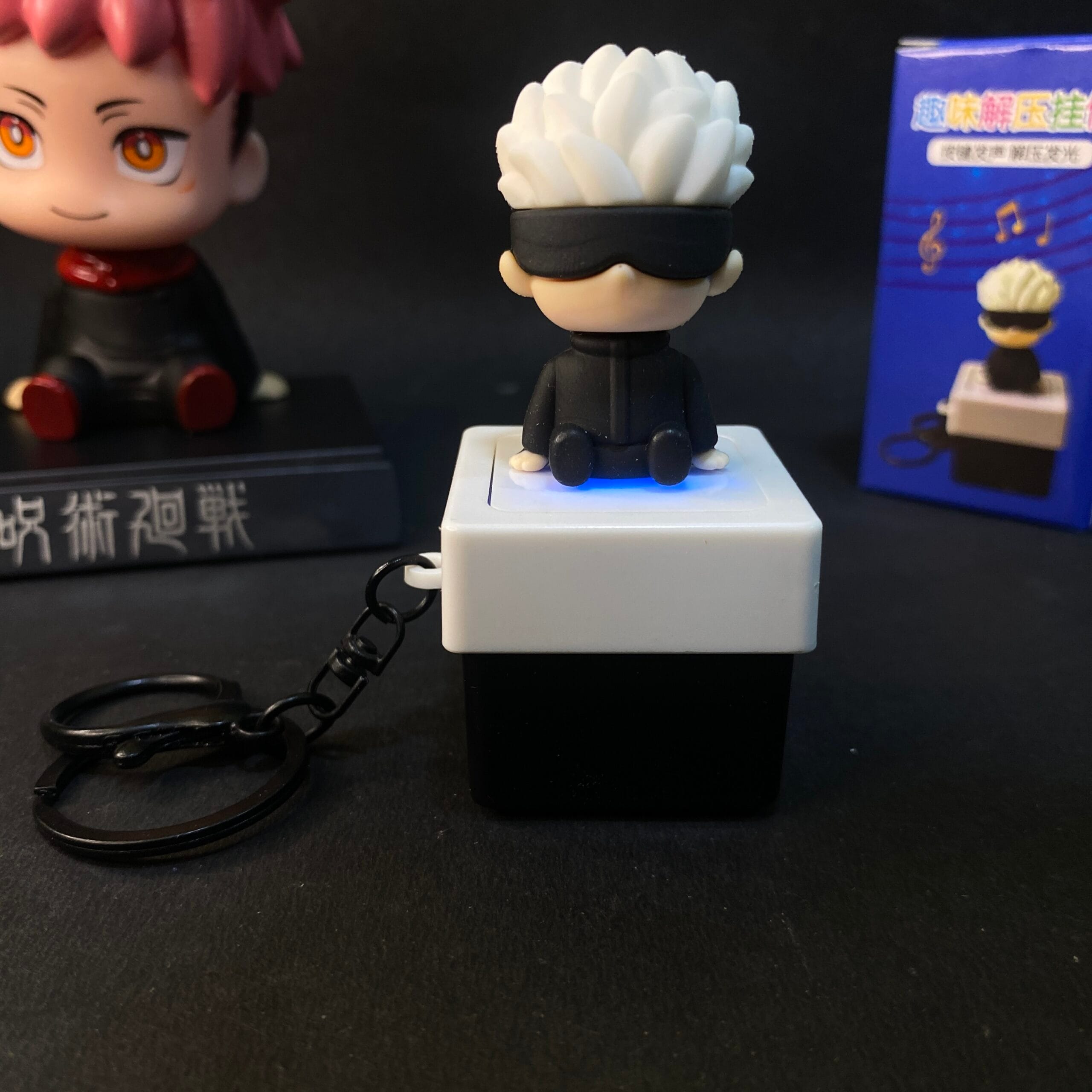 Gojo Satoru limited edition Voice Keychain Height [7cm] Keyring || JUJUTSU KAISEN