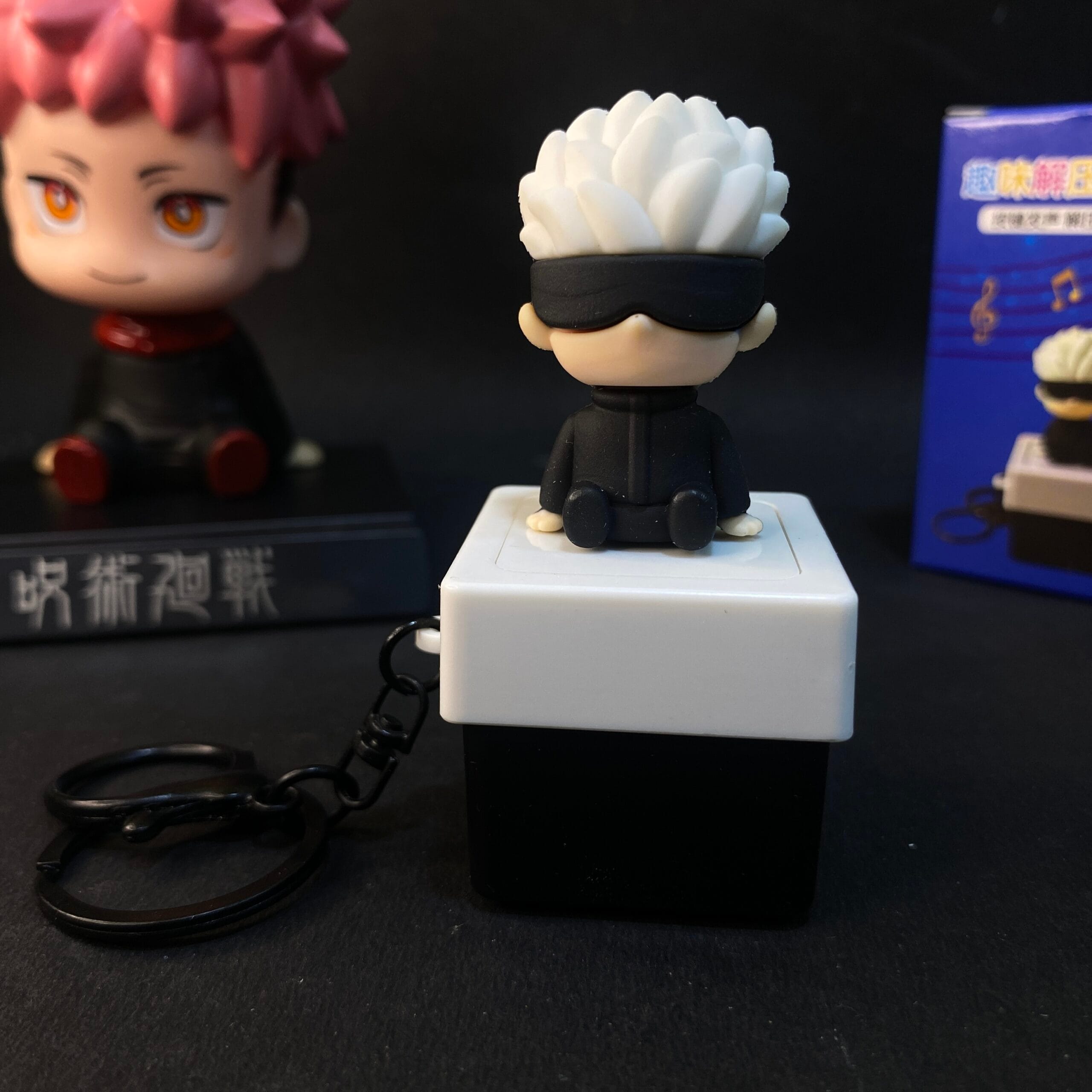 Gojo Satoru limited edition Voice Keychain Height [7cm] Keyring || JUJUTSU KAISEN