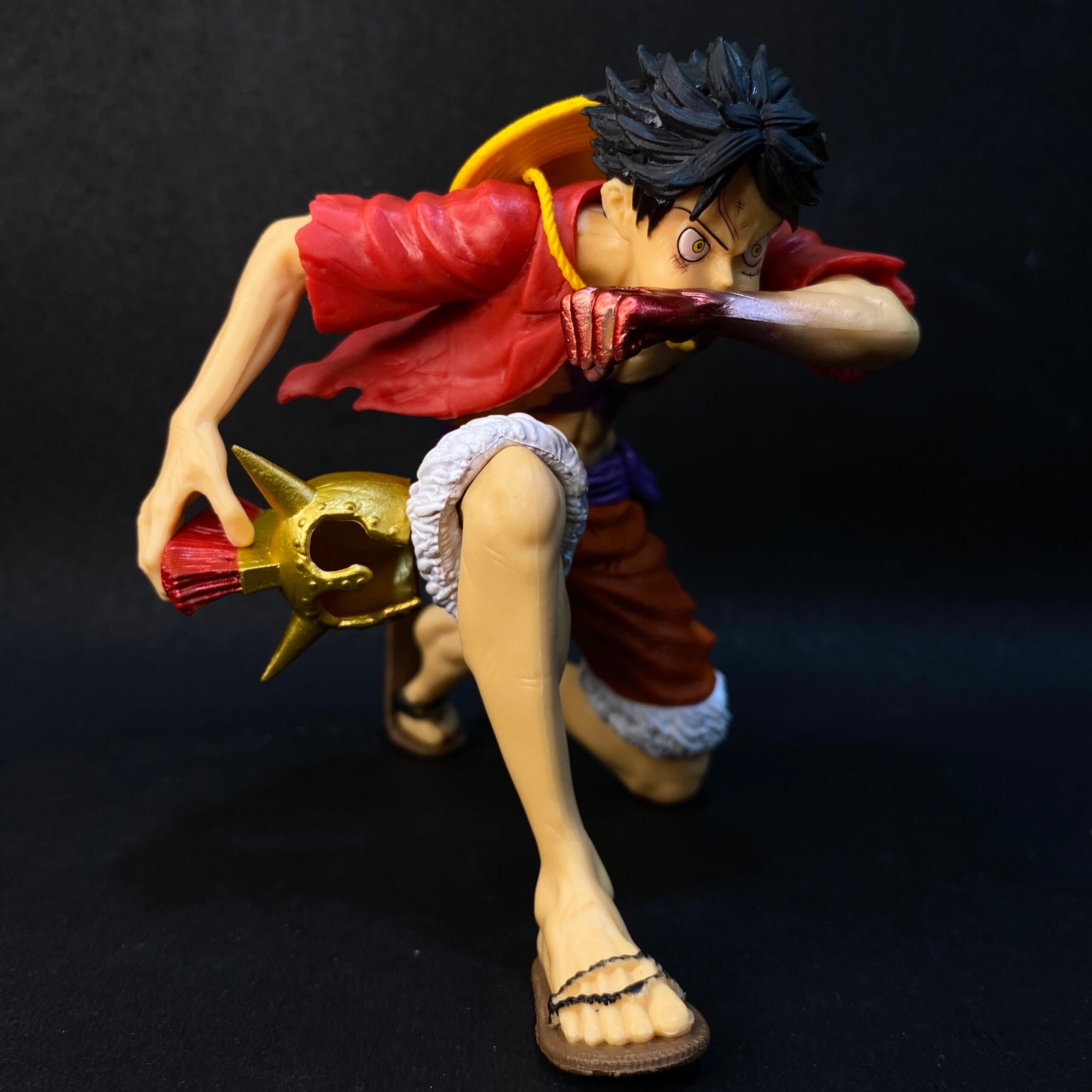 One Piece Limited Edition Monkey D. Luffy Bent Hand PVC Action figure [14 cm] || ONE PIECE