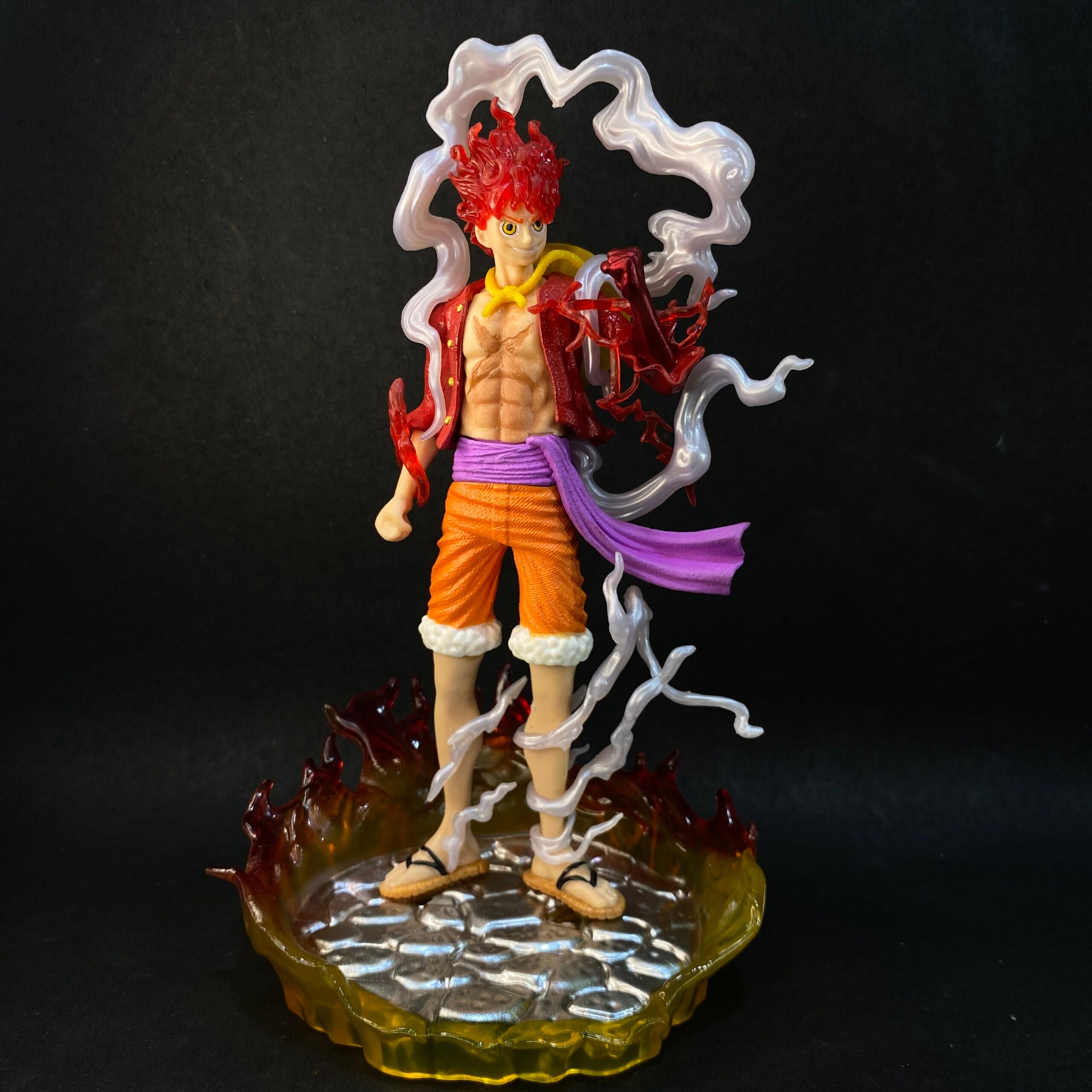 One Piece Limited Edition Monkey D. Luffy Gear 5 Red PVC Action figure [20 cm] || ONE PIECE