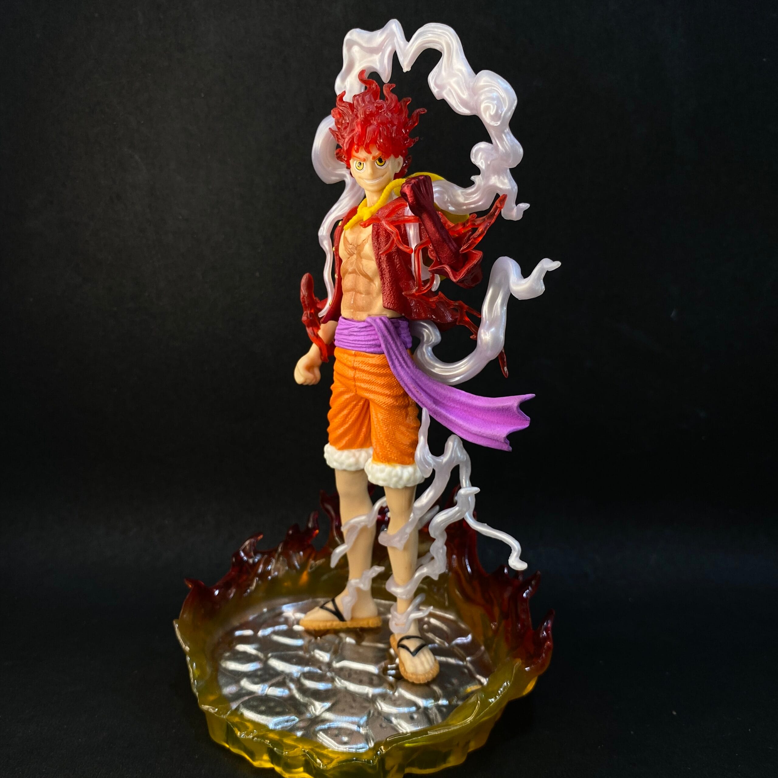 One Piece Limited Edition Monkey D. Luffy Gear 5 Red PVC Action figure [20 cm] || ONE PIECE