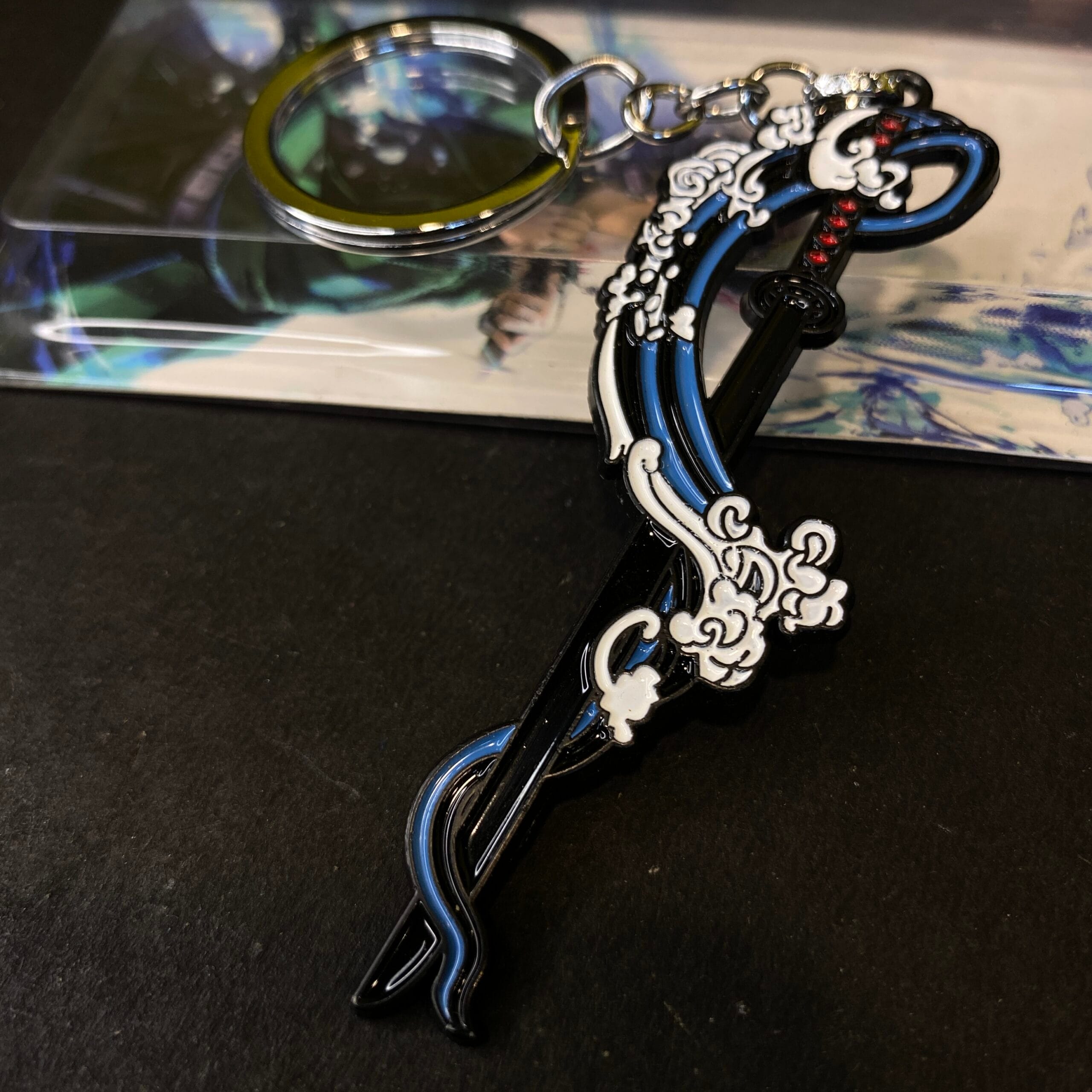 Demon Slayer Tanjiro Water Metal Sword [10 cm] Keychain Keyring || DEMON SLAYER