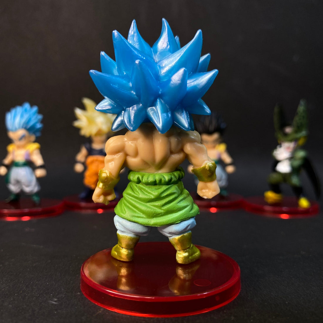 Dragon Ball Z Broly Blue Hair Miniature Action figure PVC (7cms) || Dragon Ball Z #22