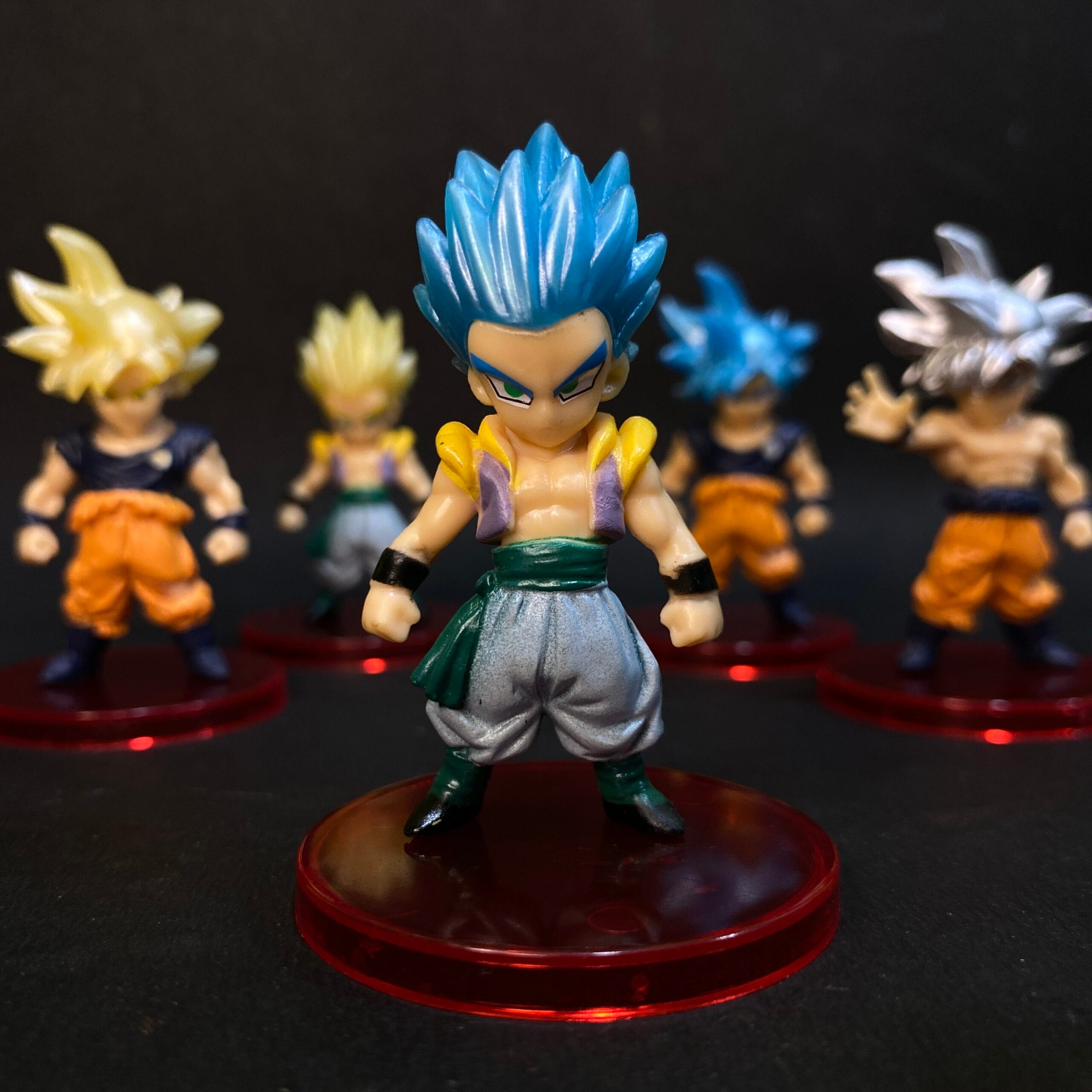 Dragon Ball Z Gotenks Blue Hair Miniature Action figure PVC (7cms) || Dragon Ball Z #27