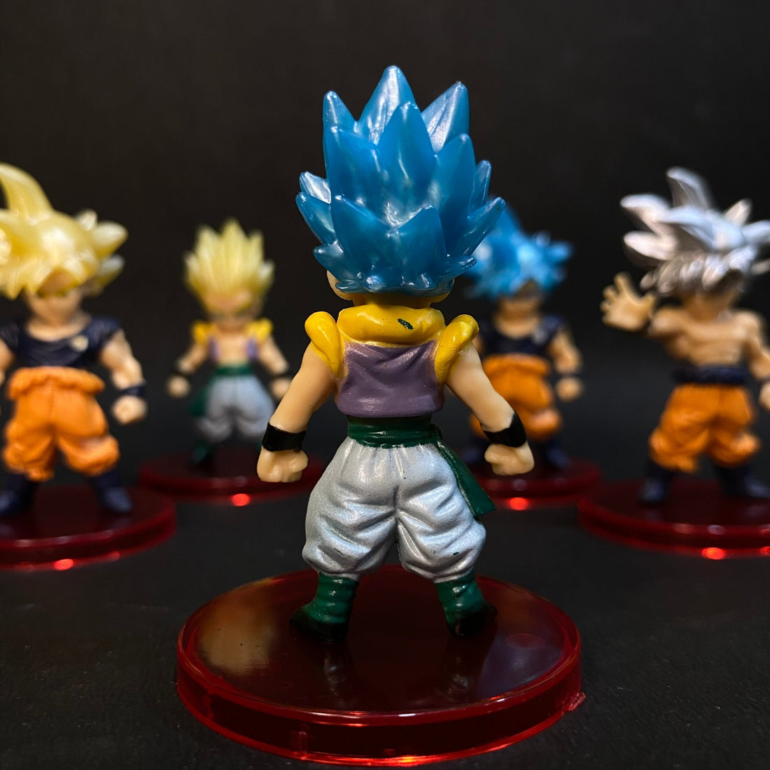 Dragon Ball Z Gotenks Blue Hair Miniature Action figure PVC (7cms) || Dragon Ball Z #27