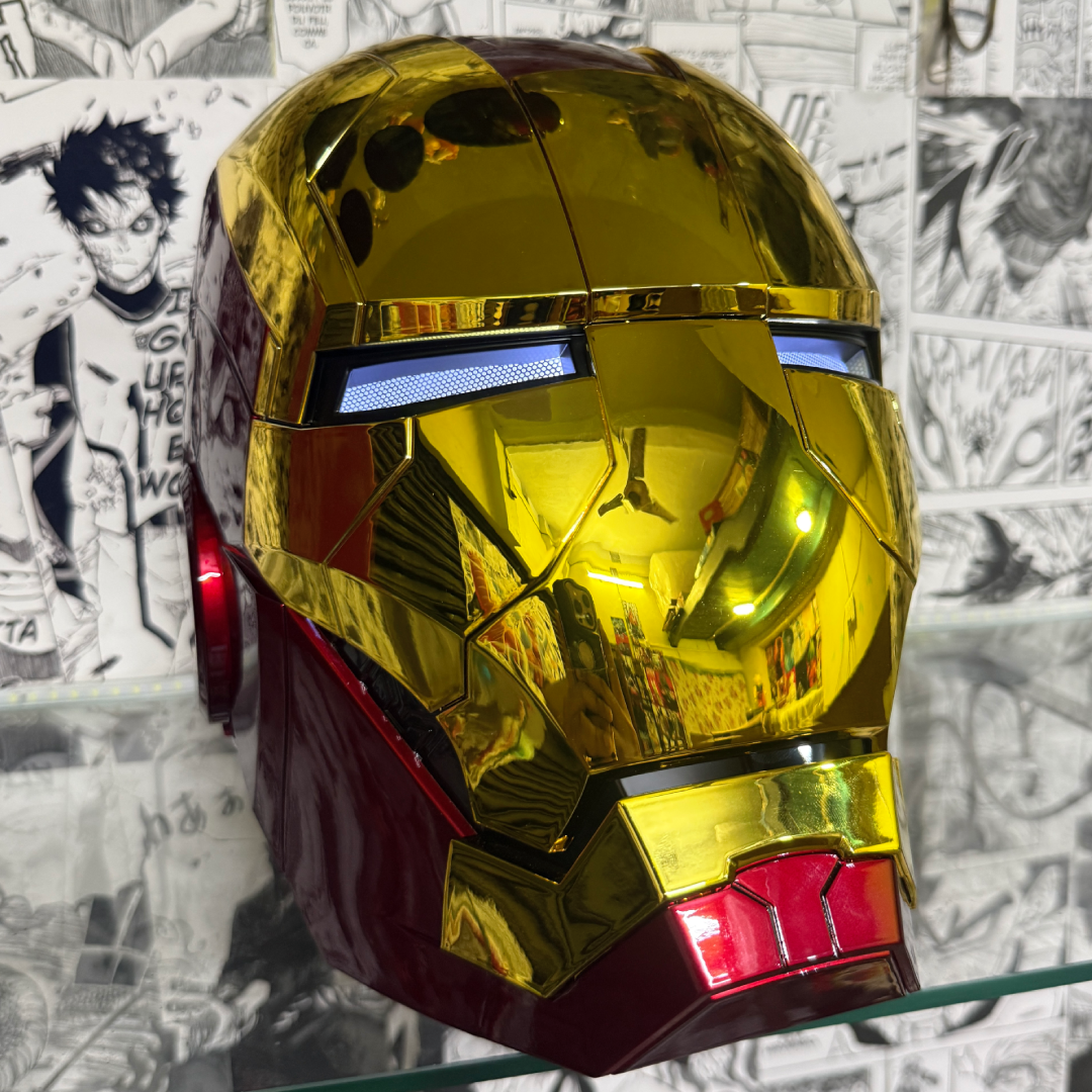 Iron Man MK5 Helmet Limited Edition with Voice Control & Remote ( Original Display Box ) || || Breathable Material || MARVEL