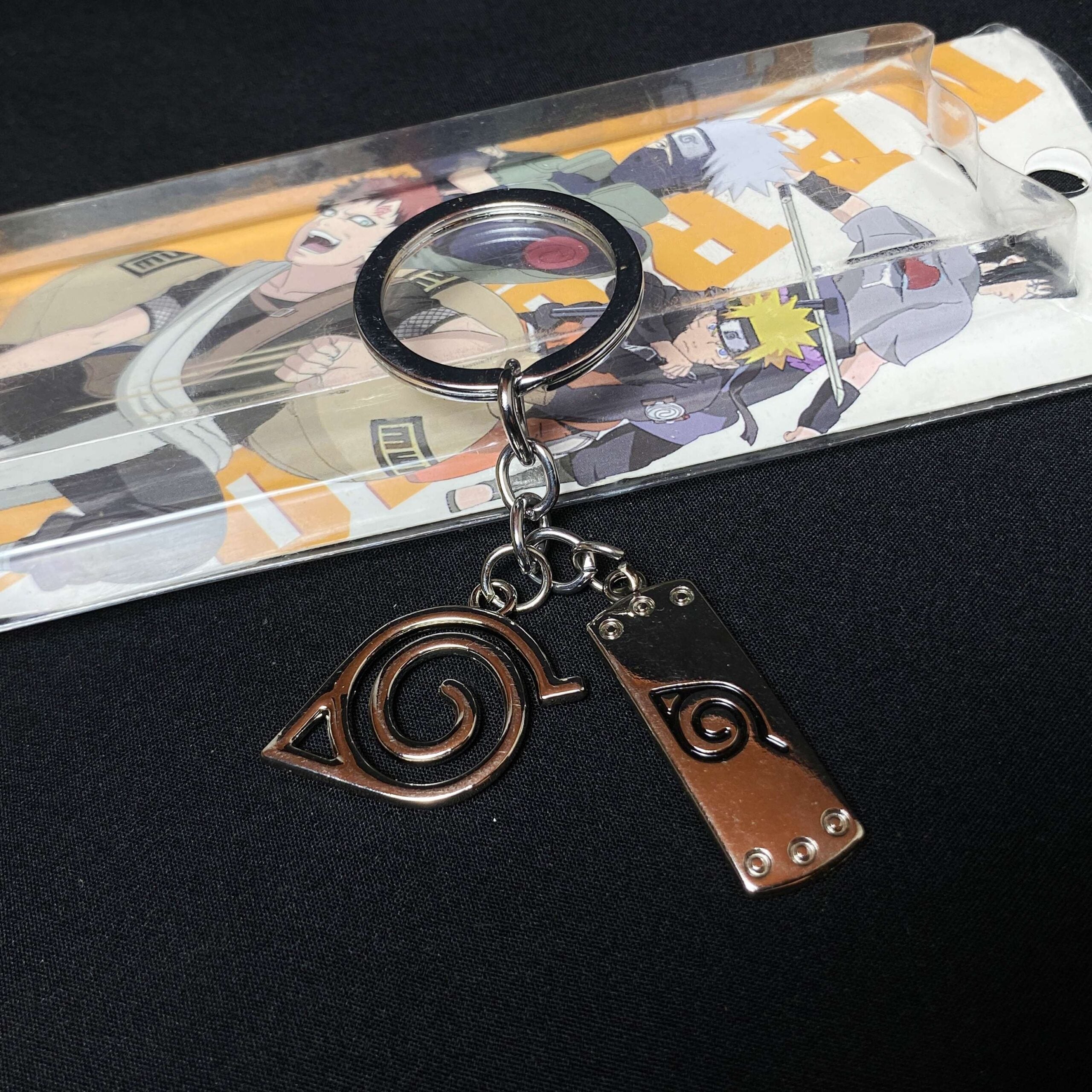 Naruto Leaf Village Logo Keychain Keyring || NARUTO