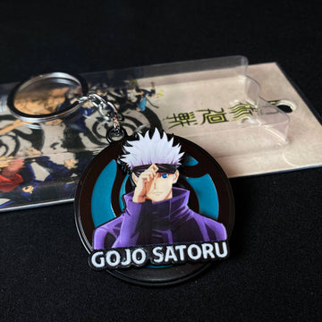 Gojo Satoru JJK Limited Edition Rotating Spiner Metal Keychain Keyring || JUJUTSU KAISEN