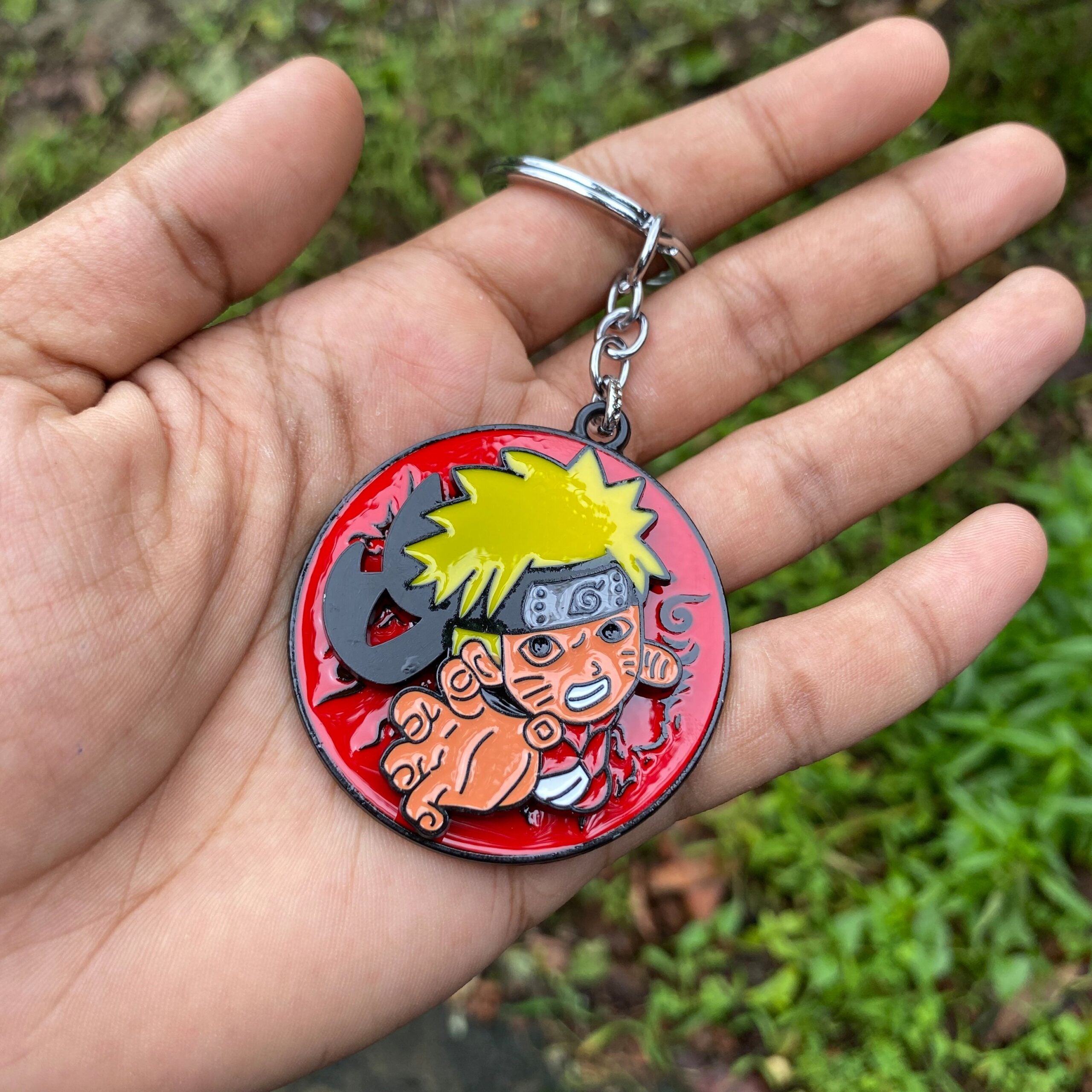 Naruto Rotating Spiner Metal Keychain Keyring || NARUTO