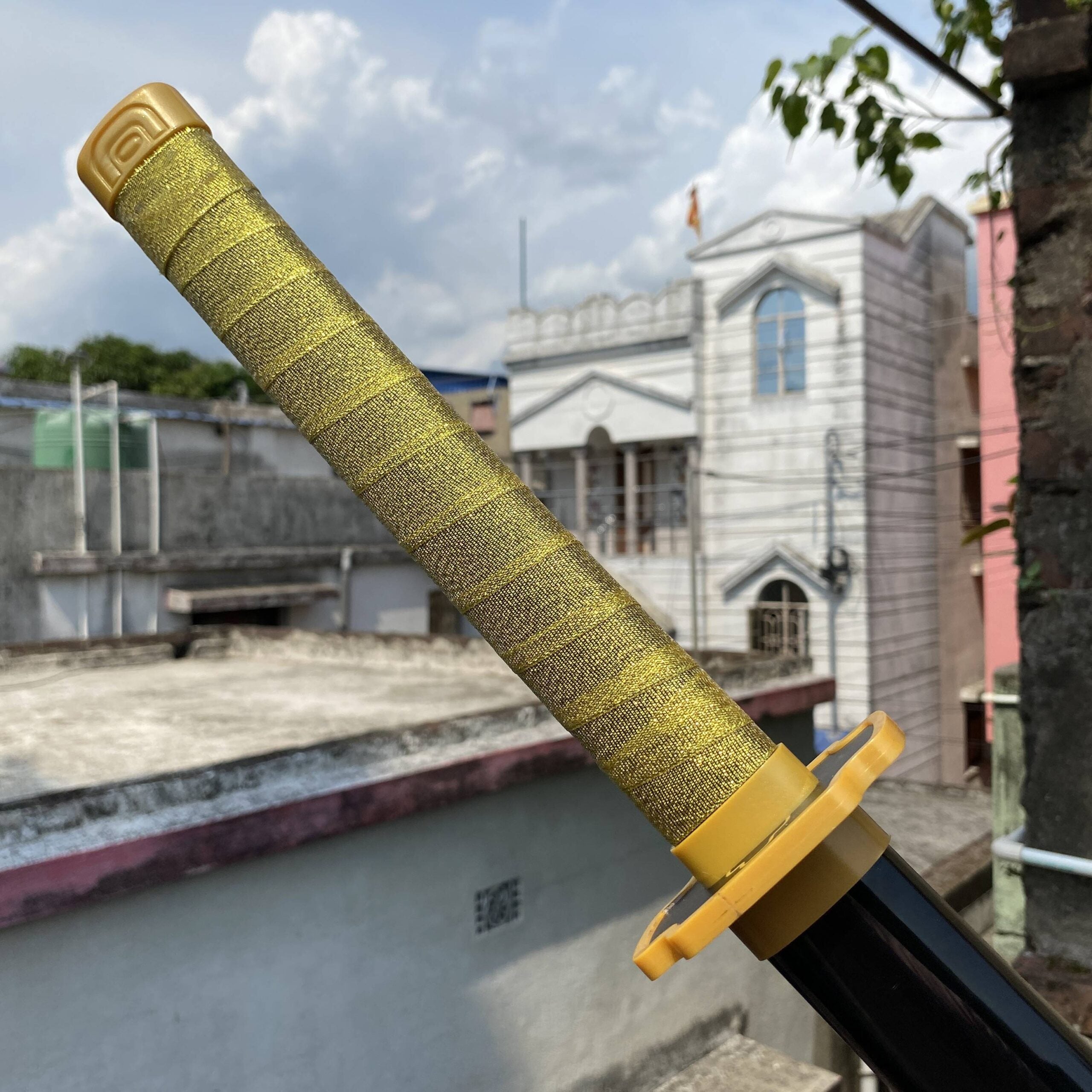 Demon Slayer Yoriichi Tsugikuni iconic Cosplay Replica Premium Life Size Wooden Katana [104 CM] || DEMON SLAYER