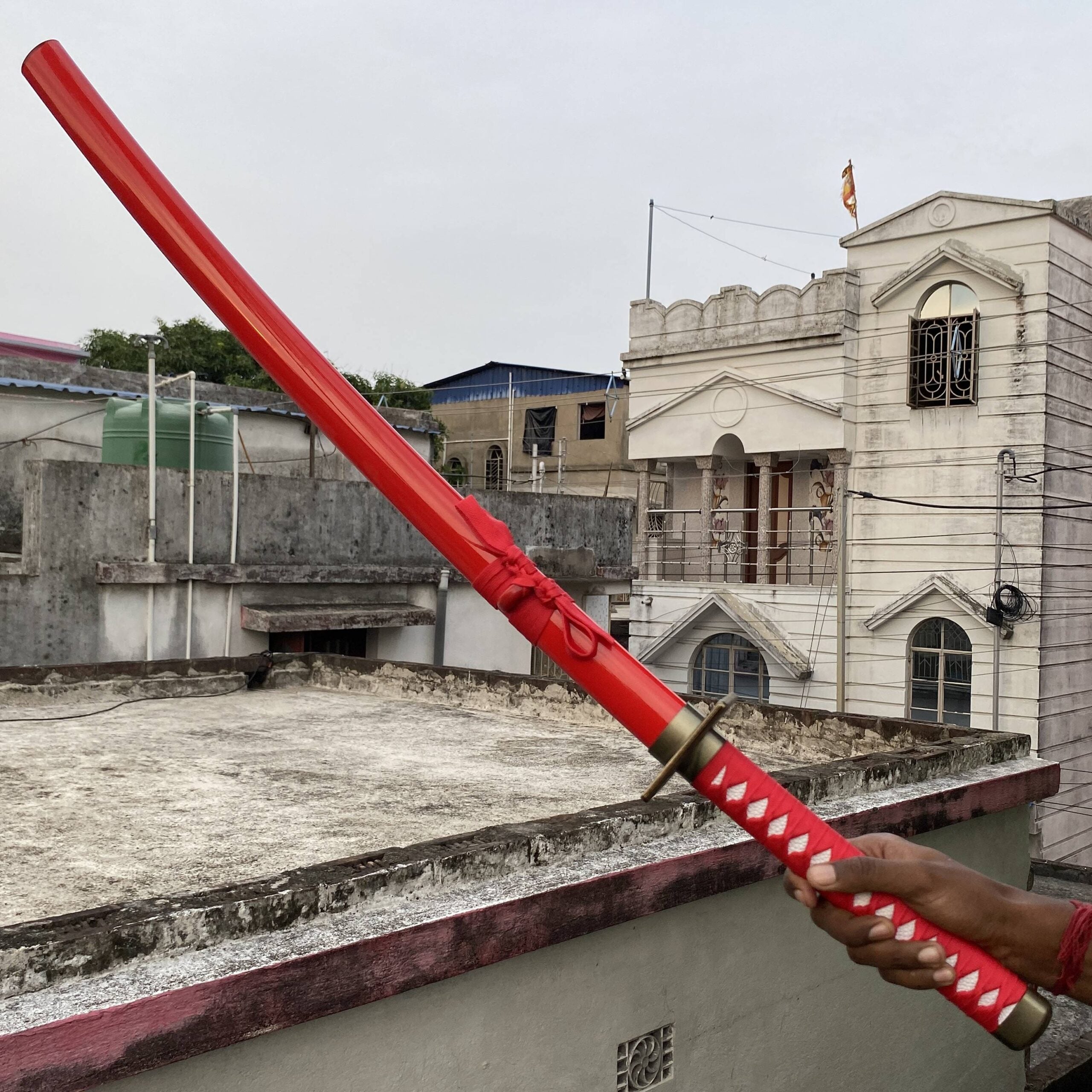 Bleach Renji Abarai Cosplay Replica Premium Life Size Wooden Katana [104 CM] || BLEACH