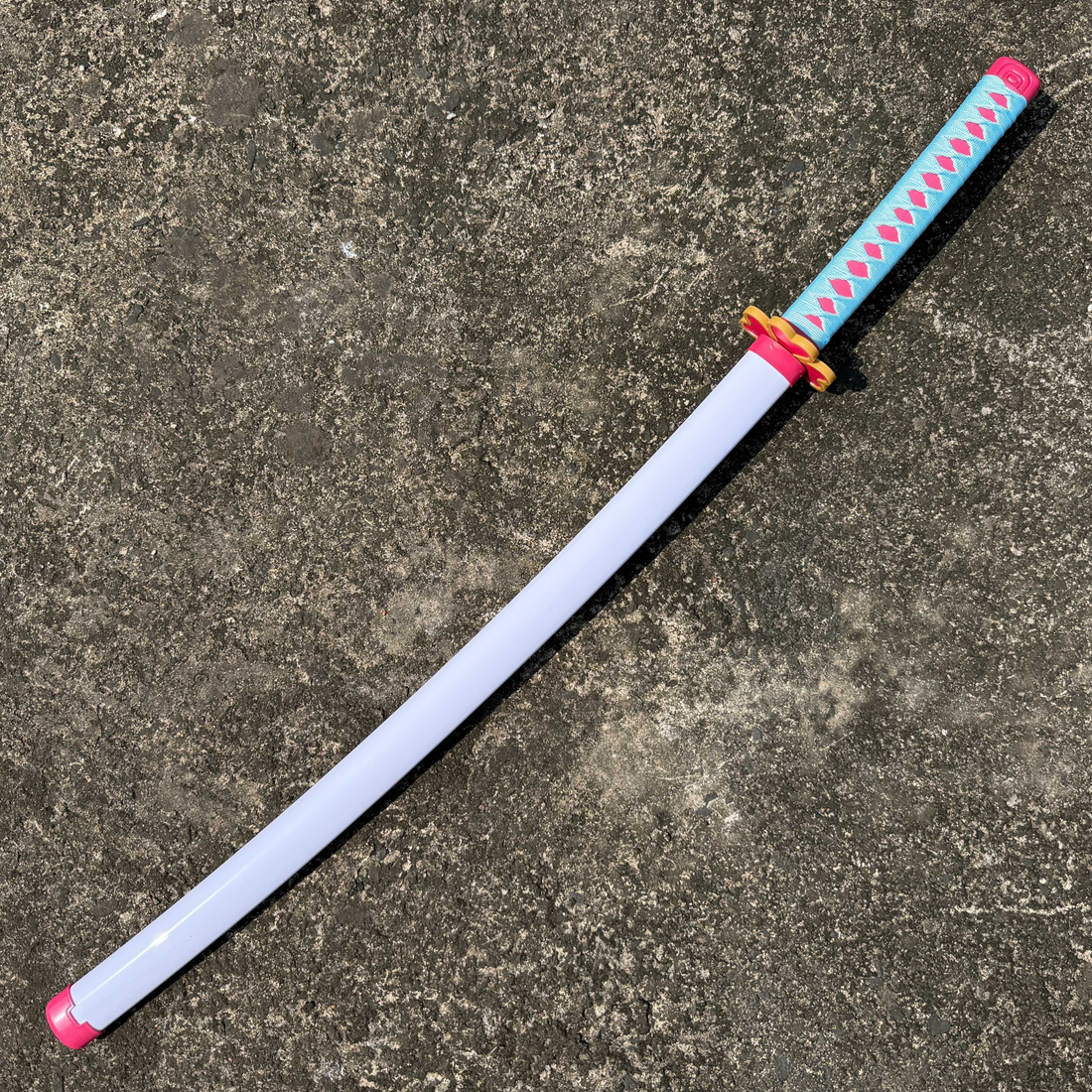 Demon Slayer Mitsuri’s Nichirin Cosplay Replica Premium Life Size Wooden Katana [104 CM] || DEMON SLAYER