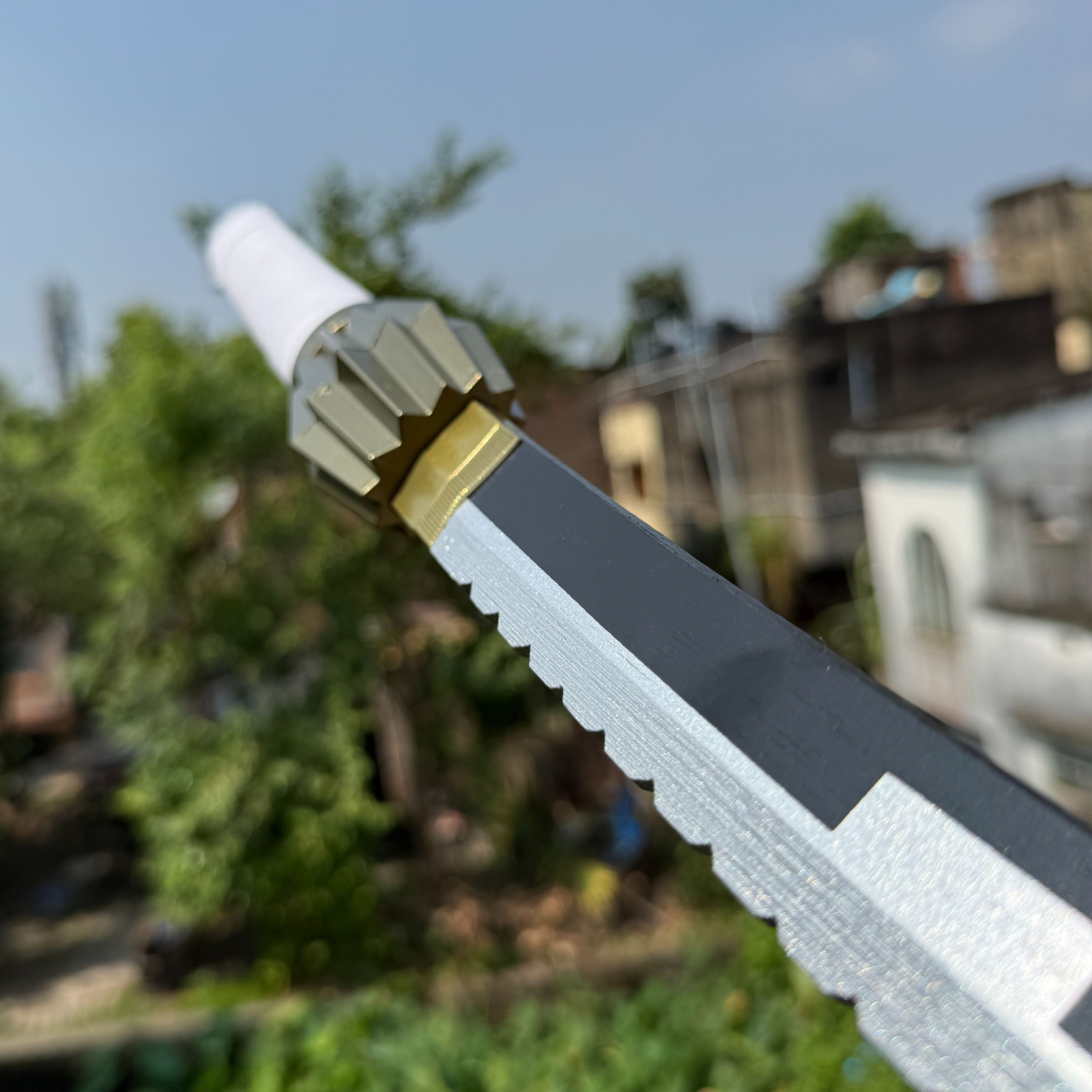 Bleach Kenpachi Zaraki Cosplay Replica Premium Life Size Wooden Katana [104 CM] || BLEACH