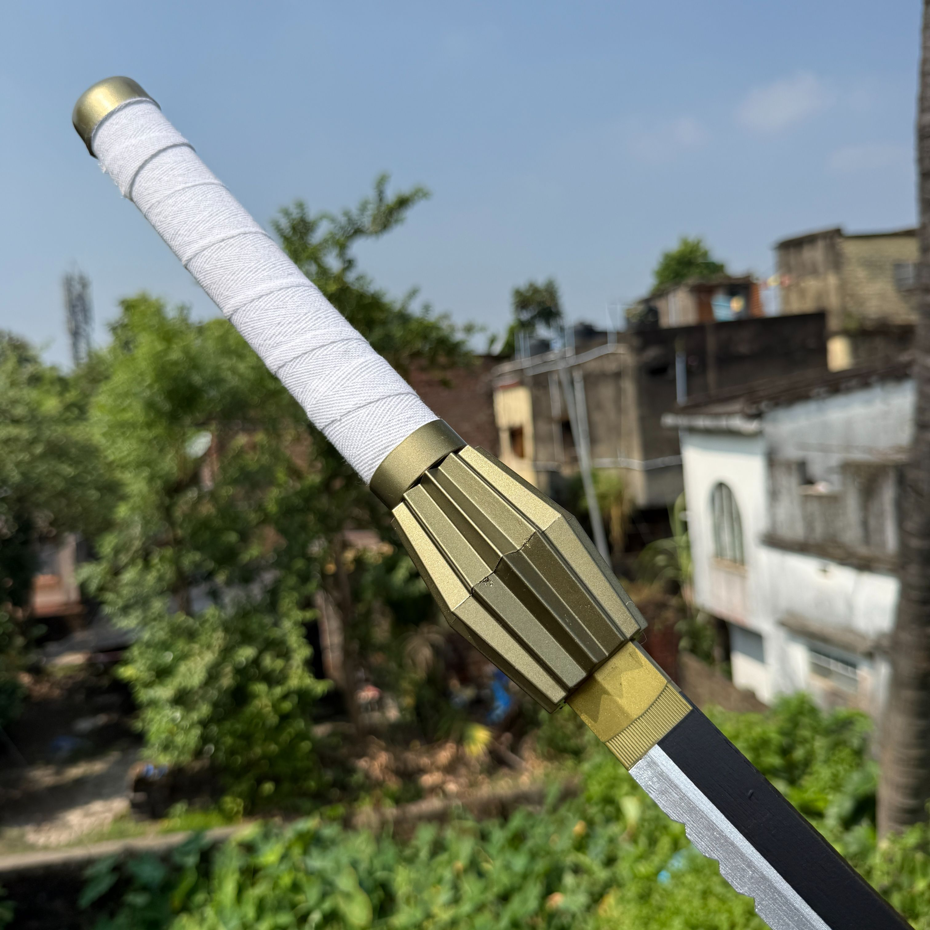 Bleach Kenpachi Zaraki Cosplay Replica Premium Life Size Wooden Katana [104 CM] || BLEACH