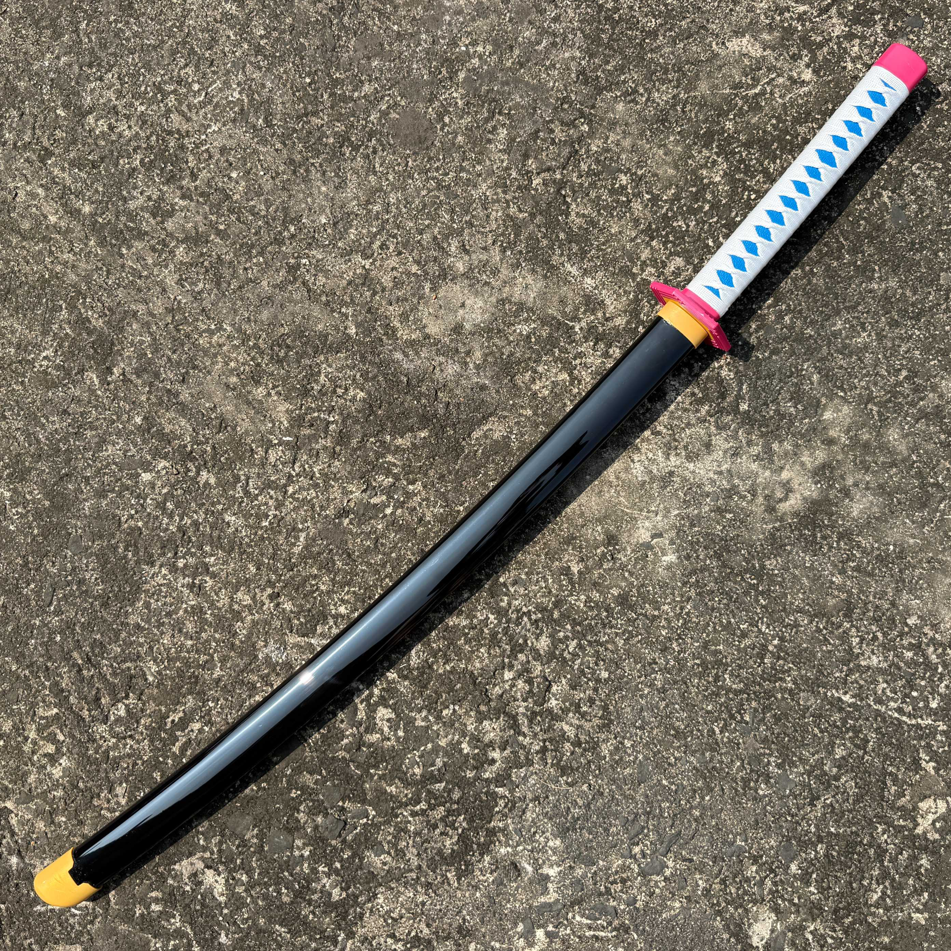 Demon Slayer Giyu Tomioka’s Cosplay Replica Premium Life Size Wooden Katana [104 CM] || DEMON SLAYER