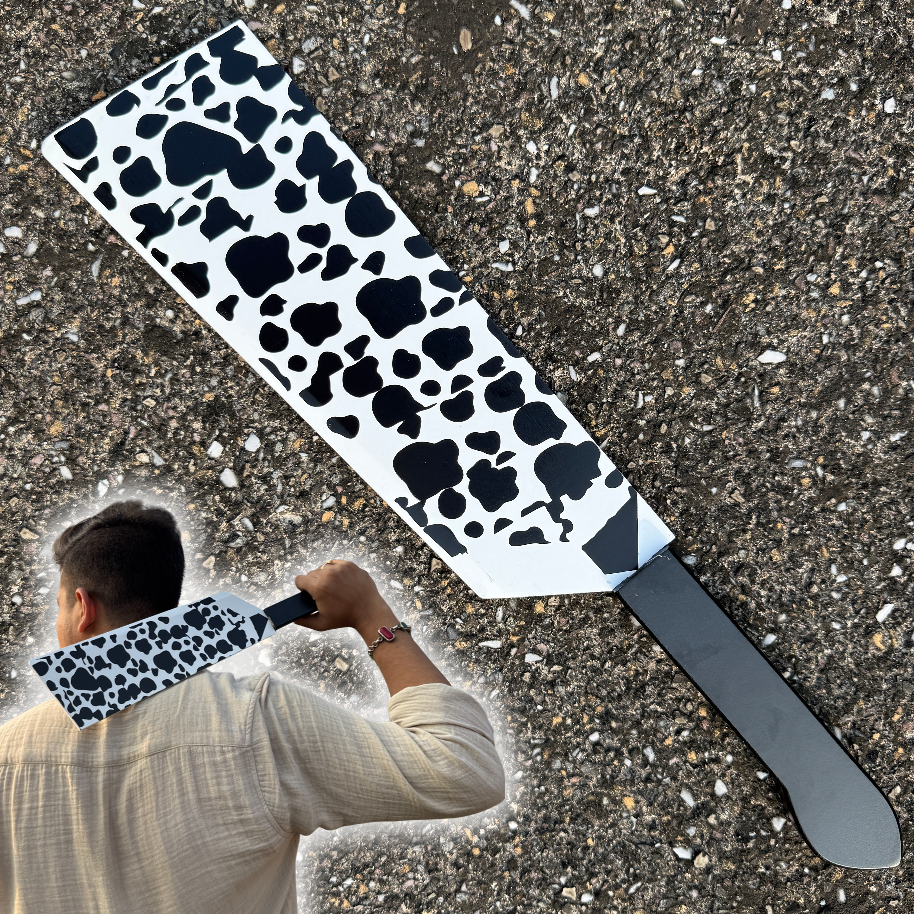 Jujutsu Kaisen Kento Nanamii Premium Life Size Wooden Katana [50 CM] || JUJUTSU KAISEN