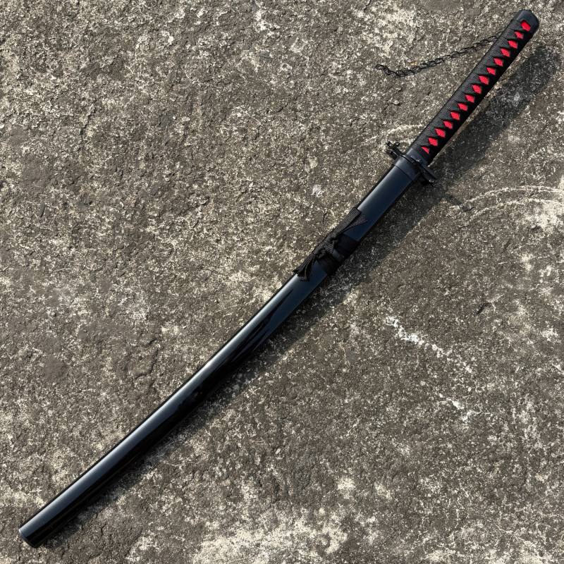 Bleach Ichigo Tensa Zangetsu V1 Cosplay Replica Premium Life Size Wooden Katana [104 CM] || BLEACH
