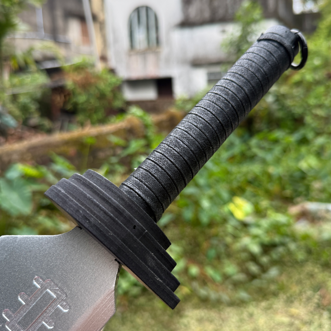 Jujutsu Kaisen Toji Fushiguro Inverted Spear of Heaven Cosplay Replica Premium Life Size Weapon ( Black ) || JUJUTSU KAISEN