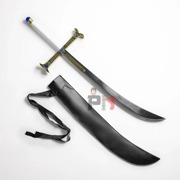 One Piece Mihawk Cosplay Sword Yoru – 120cm Wooden Replica Black Blade & Sheath