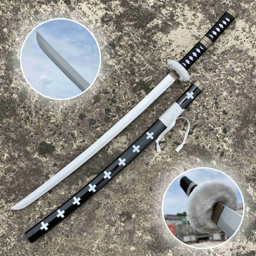 One Piece Trafalgar Law iconic Cosplay Replica Premium Life Size Wooden Katana [104 CM] || ONE PIECE