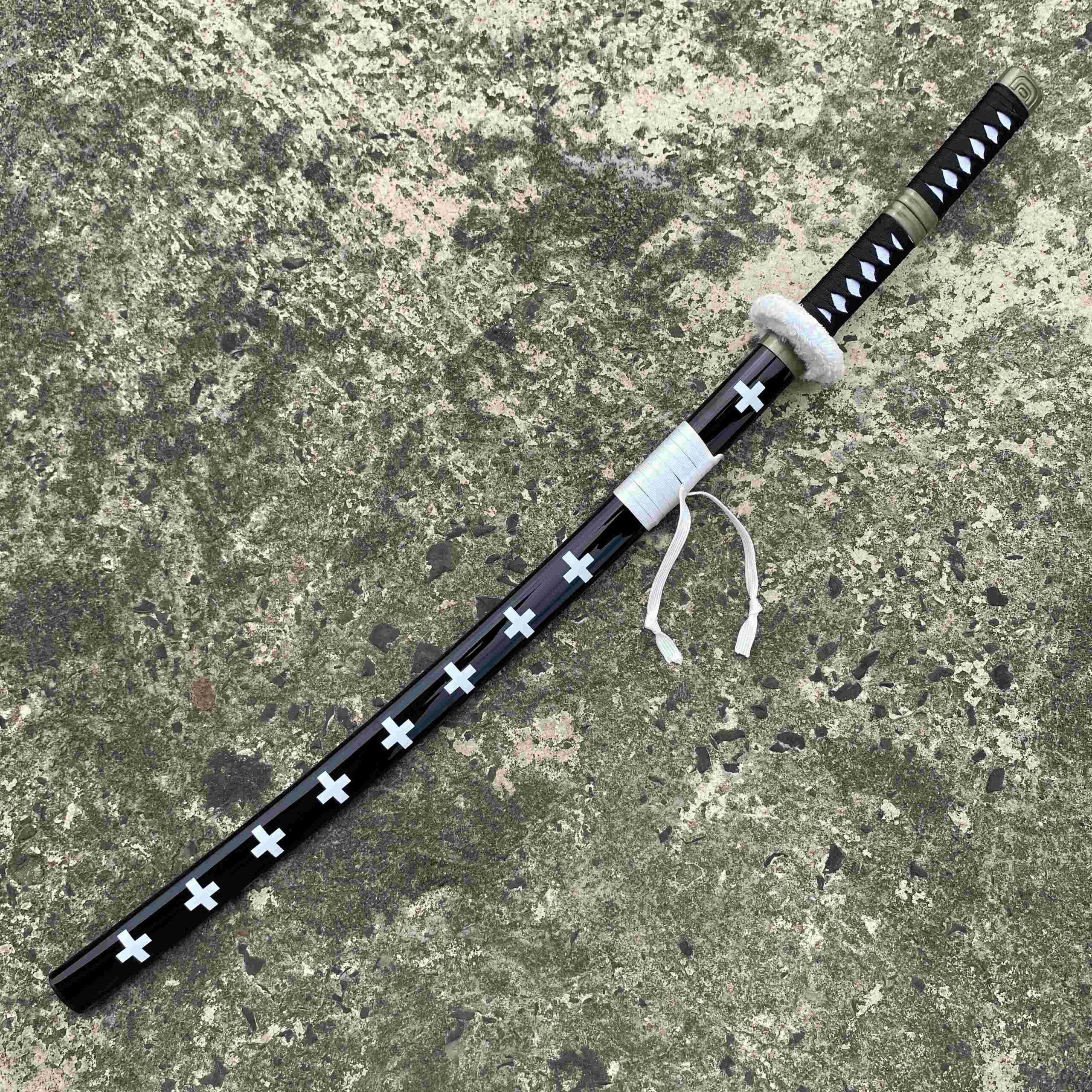 One Piece Trafalgar Law iconic Cosplay Replica Premium Life Size Wooden Katana [104 CM] || ONE PIECE