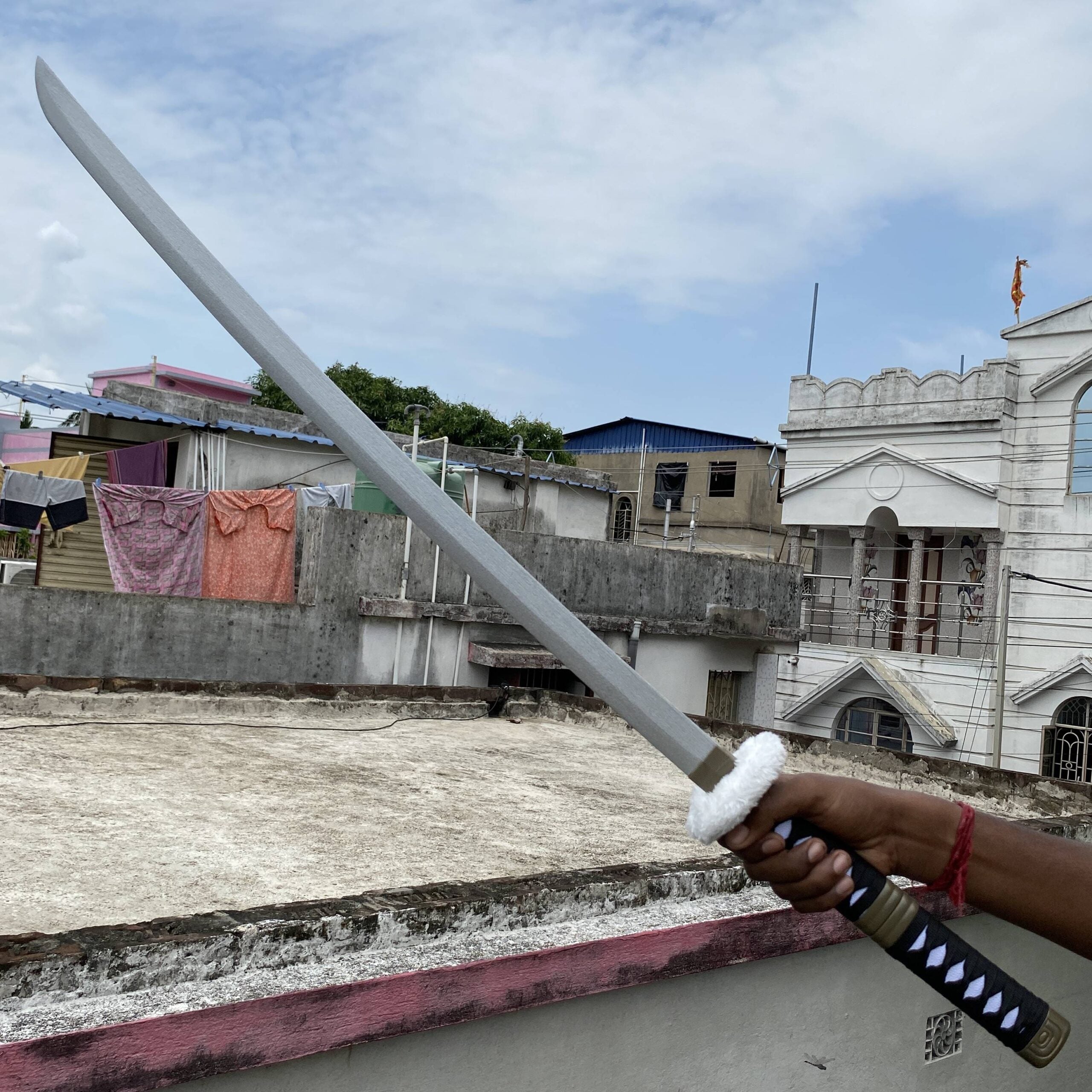 One Piece Trafalgar Law iconic Cosplay Replica Premium Life Size Wooden Katana [104 CM] || ONE PIECE