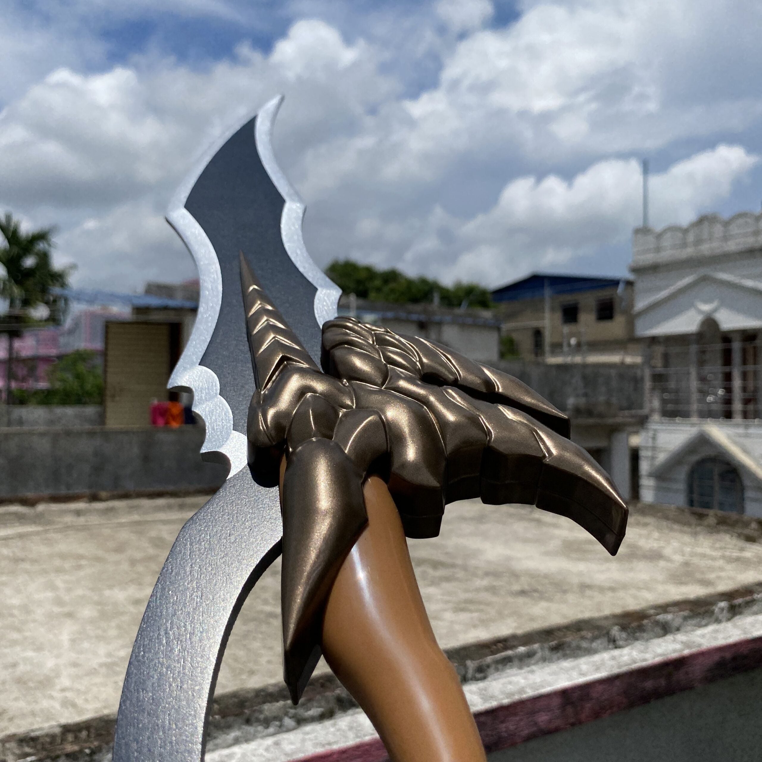 Sung Jinwoo Kasaka’s Venom Fang X Solo Leveling Cosplay Replica Premium Life Size Wooden Dagger [61 CM] || SOLO LEVELING
